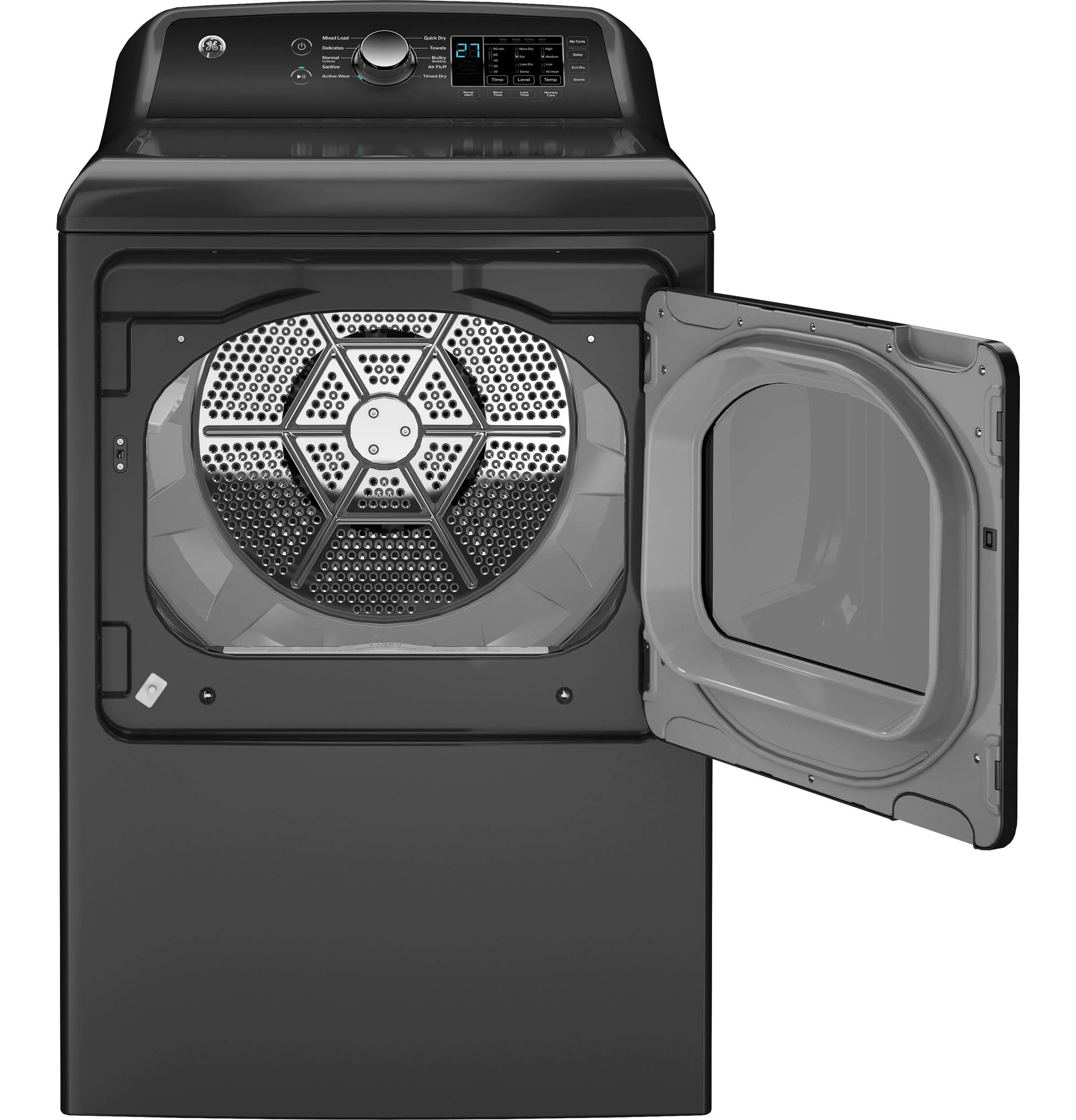 GTD58EBPVDG GE® 7.4 cu. ft. Capacity Electric Dryer with Up To 120 ft. Venting and Sensor Dry - Image 3