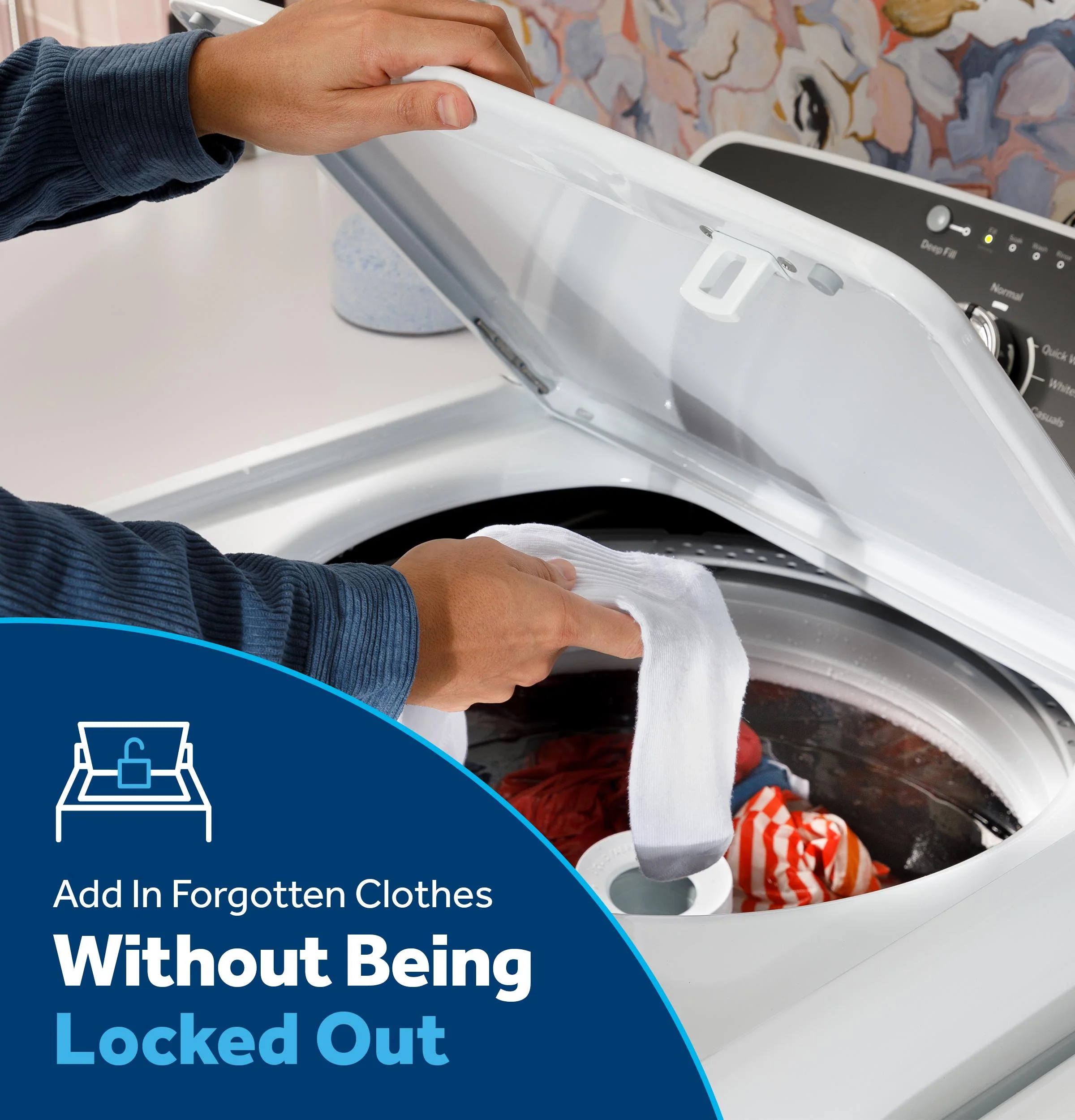 GTW525ACWWB GE® 4.3 cu. ft. Capacity Washer with Stainless Steel Basket,5-yr Limited Warranty - Image 20