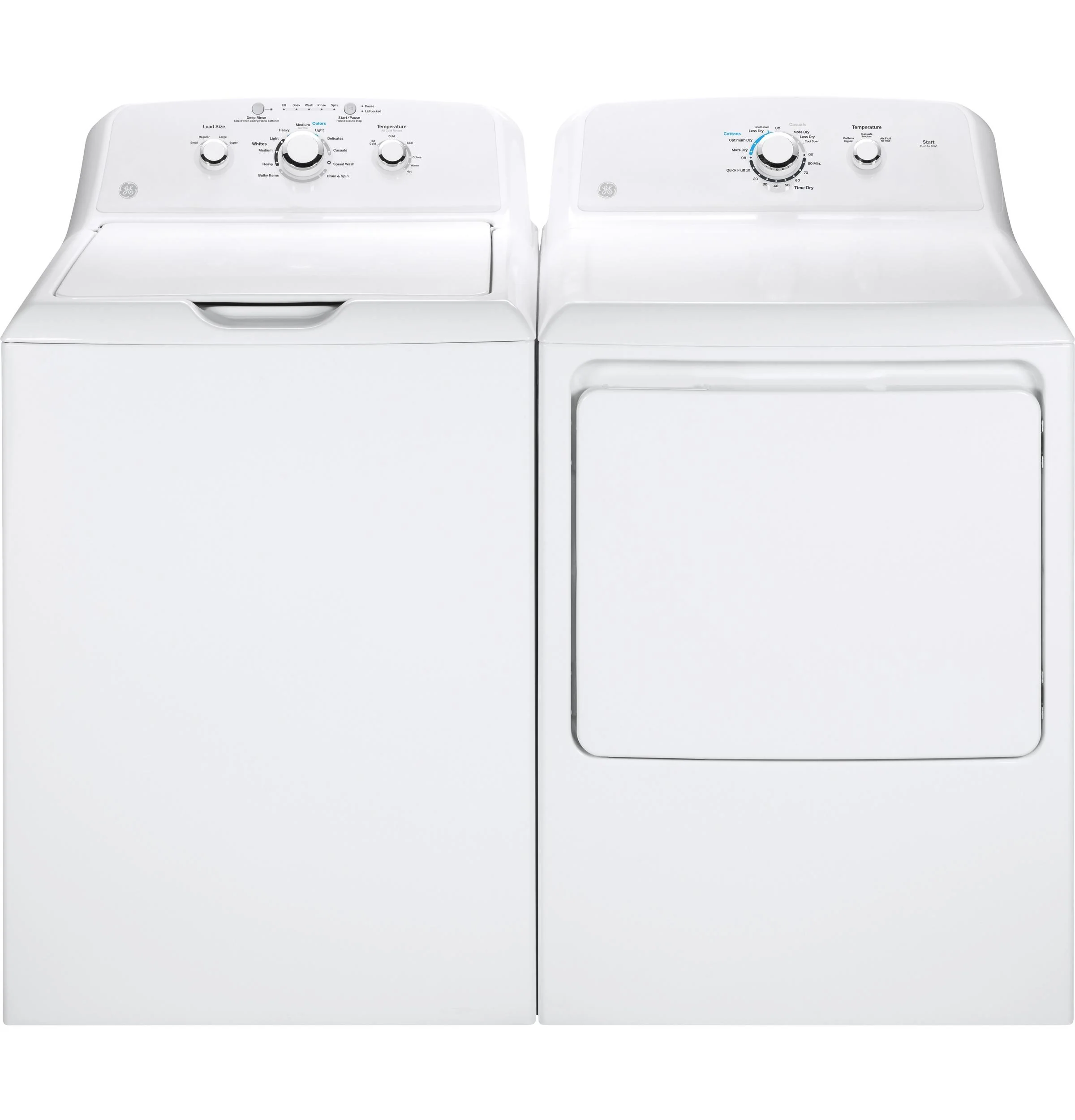 GTX33EASKWW GE 6.2 cu. ft. Capacity Electric Dryer with Up To 120 ft. Venting and Shallow Depth - Image 3