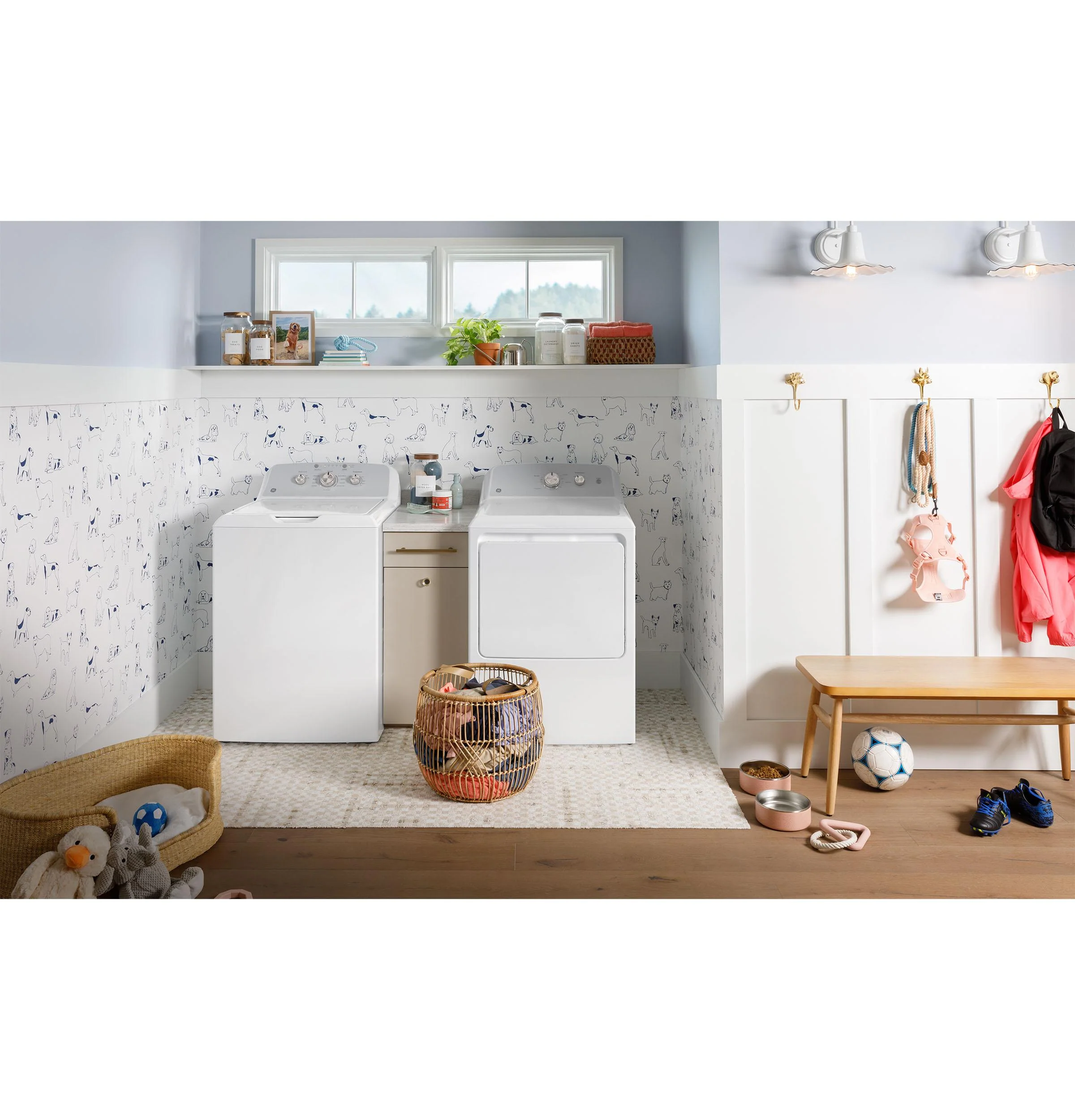 GTX38EASWWS GE® 6.2 cu. ft. Capacity Electric Dryer with Up To 120 ft. Venting and Shallow Depth - Image 10