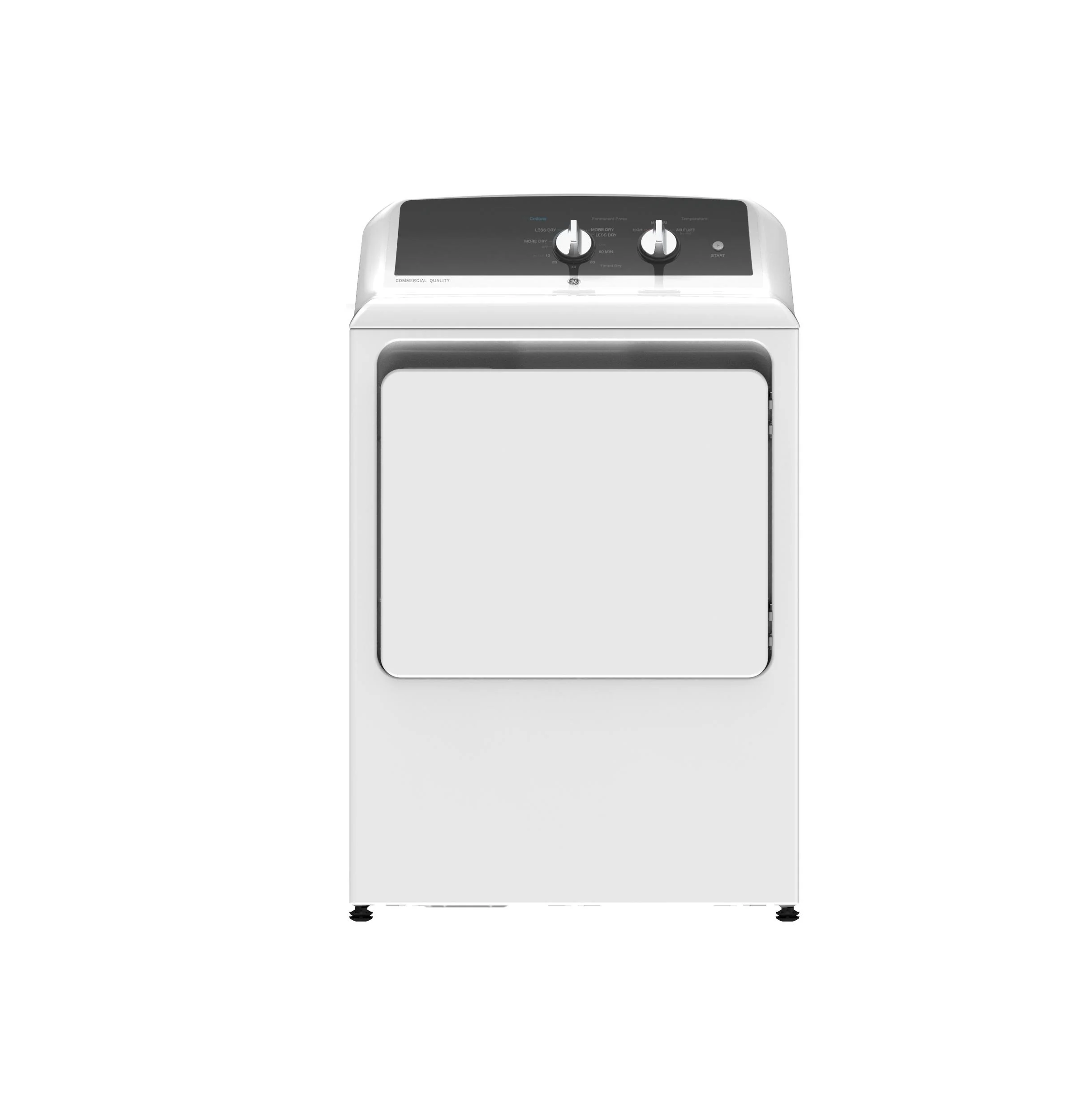 GTX52GASPWB GE 6.2 cu. ft. Capacity Gas Dryer with Up To 120 ft. Venting and 5-yr Limited Warranty - Image 2