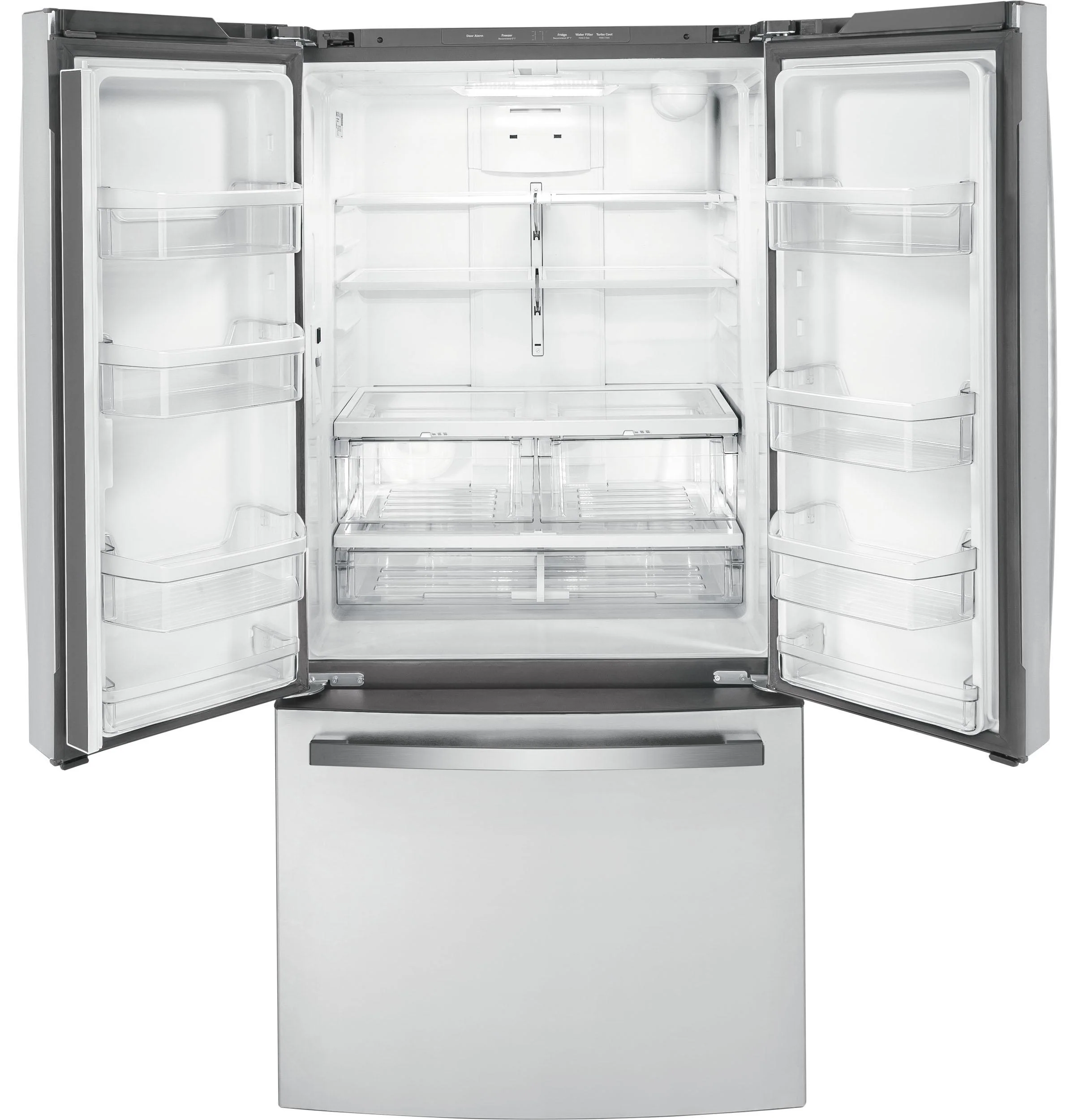 GWE19JYLFS GE® ENERGY STAR® 18.6 Cu. Ft. Counter-Depth French-Door Refrigerator - Image 3
