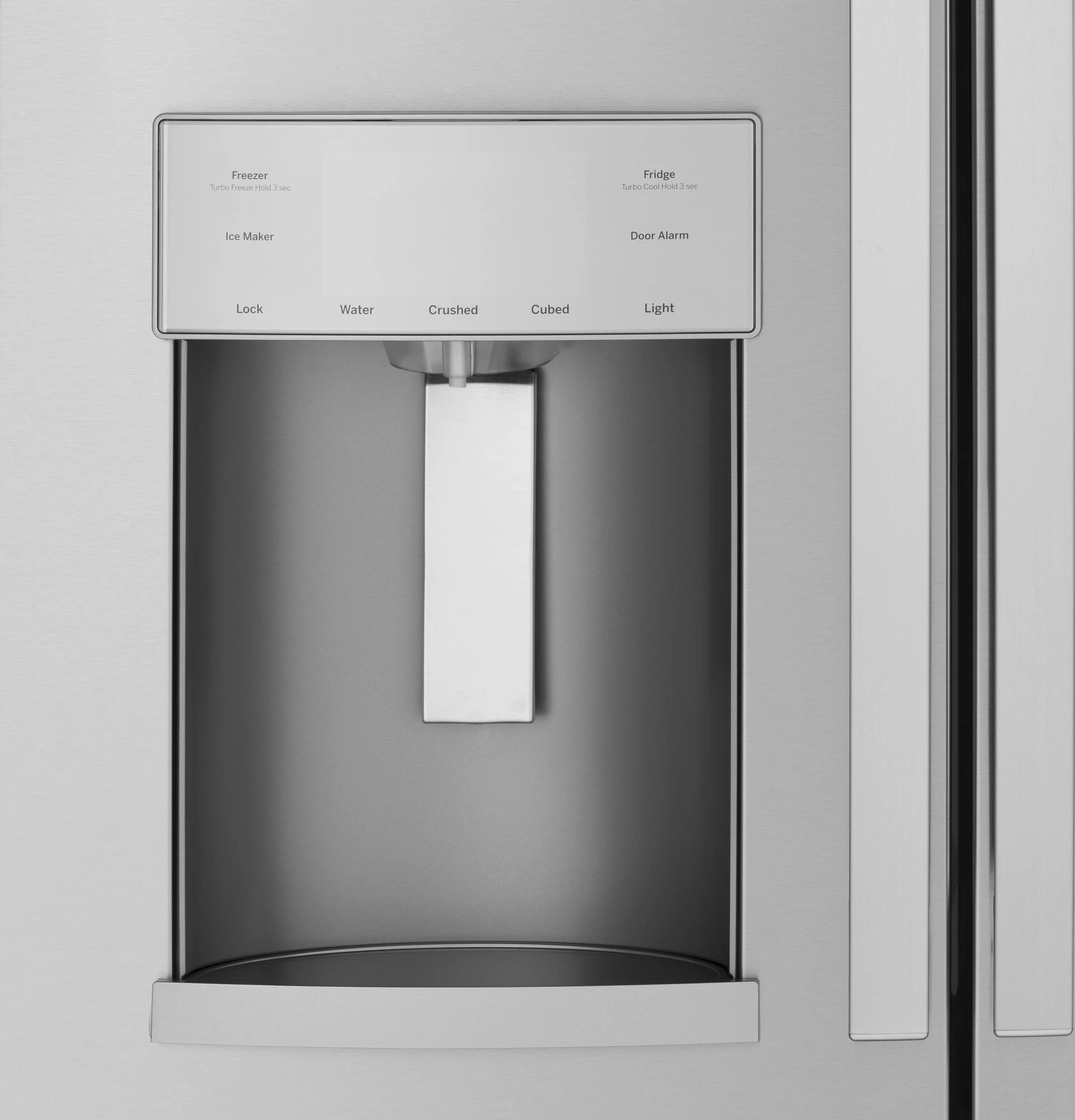 GYE22GYNFS GE ENERGY STAR 22.1 Cu. Ft. Counter-Depth Fingerprint Resistant French-Door Refrigerator - Image 3