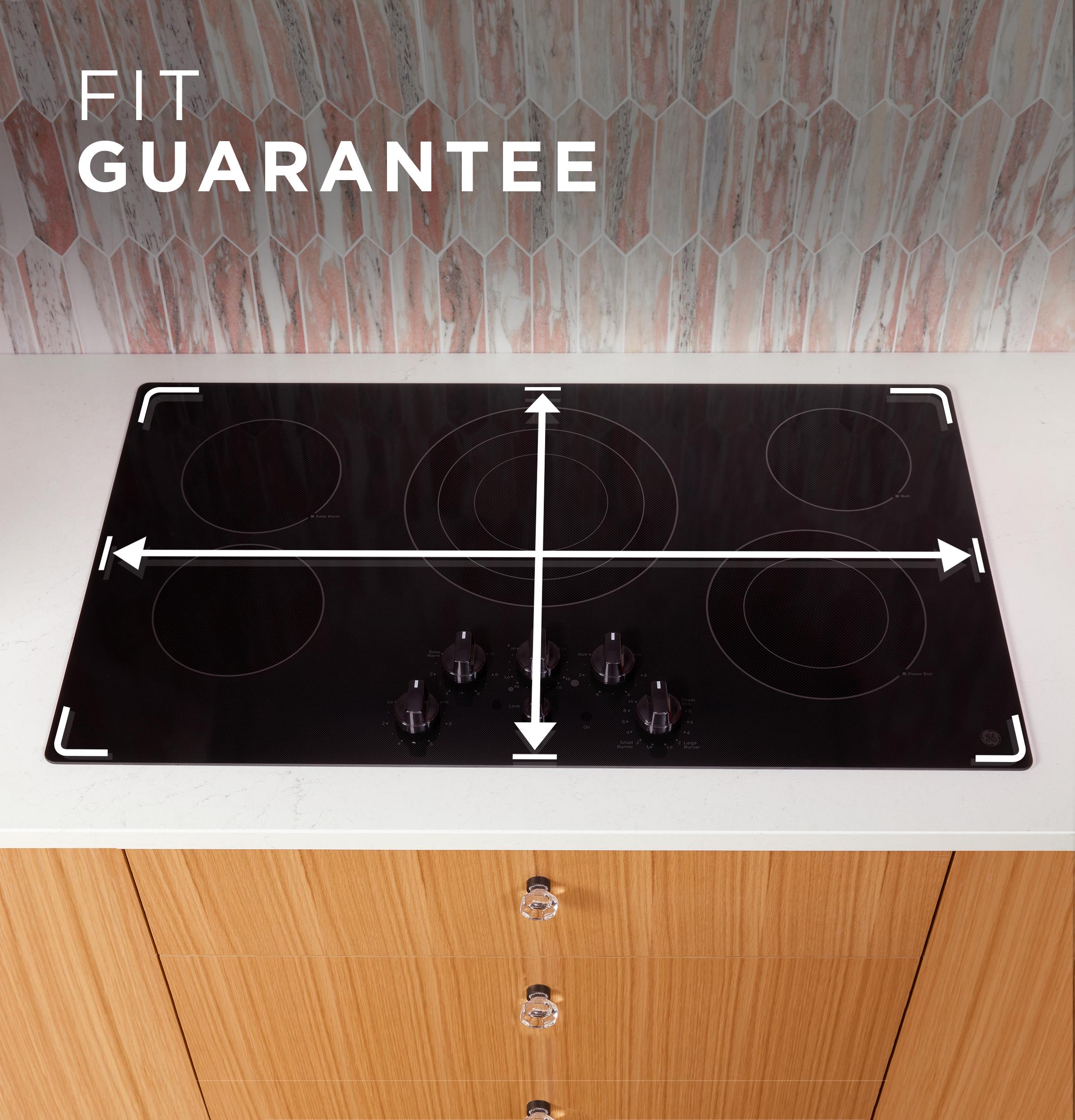 JEP5030DTBB GE® 30" Built-In knob Control Electric Cooktop - Image 19