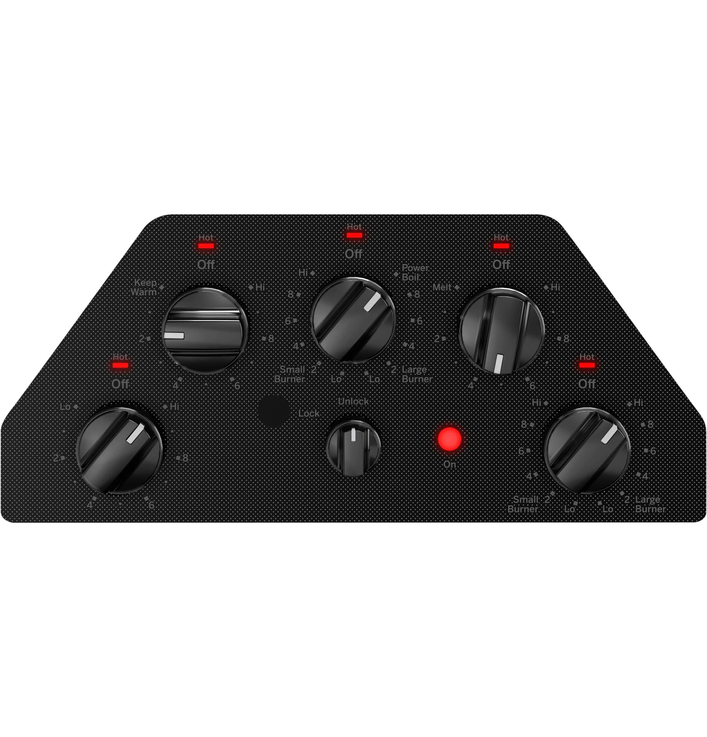 JEP5030DTBB GE® 30" Built-In knob Control Electric Cooktop - Image 4