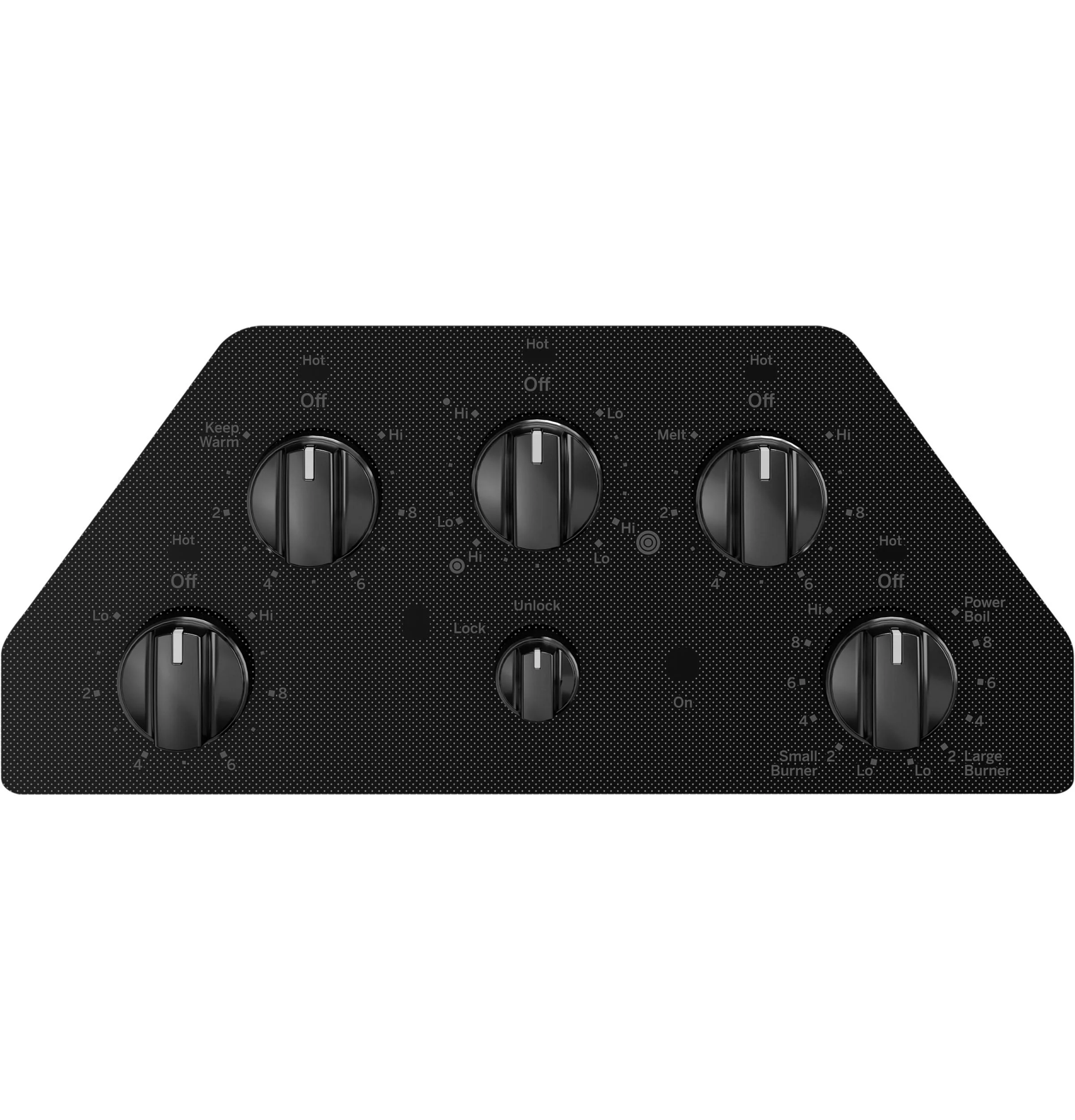 JEP5036DTBB GE® 36" Built-In Knob Control Electric Cooktop - Image 3
