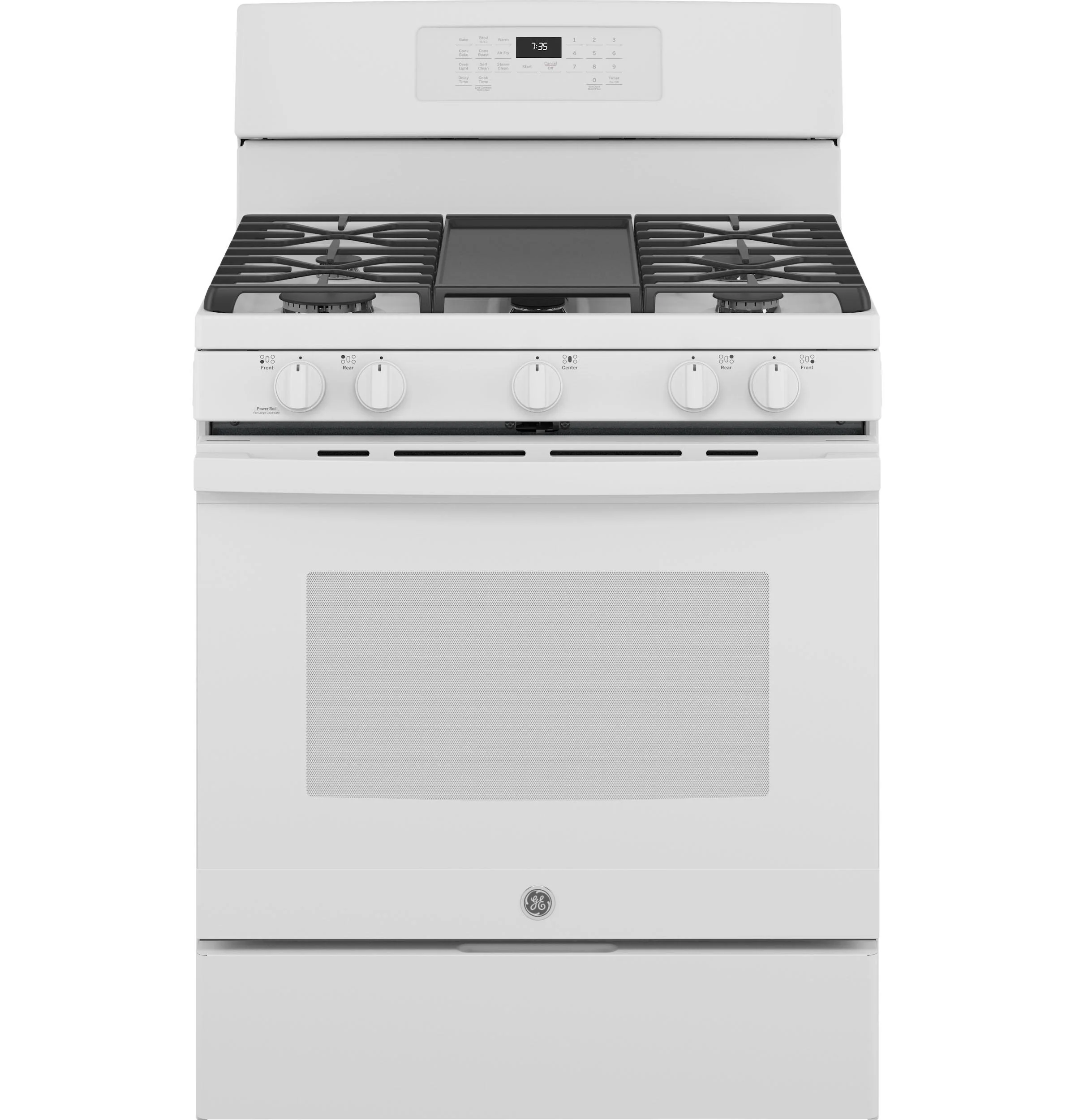 JGB735DPWW GE® 30" Free-Standing Gas Convection Range with No Preheat Air Fry - Image 16