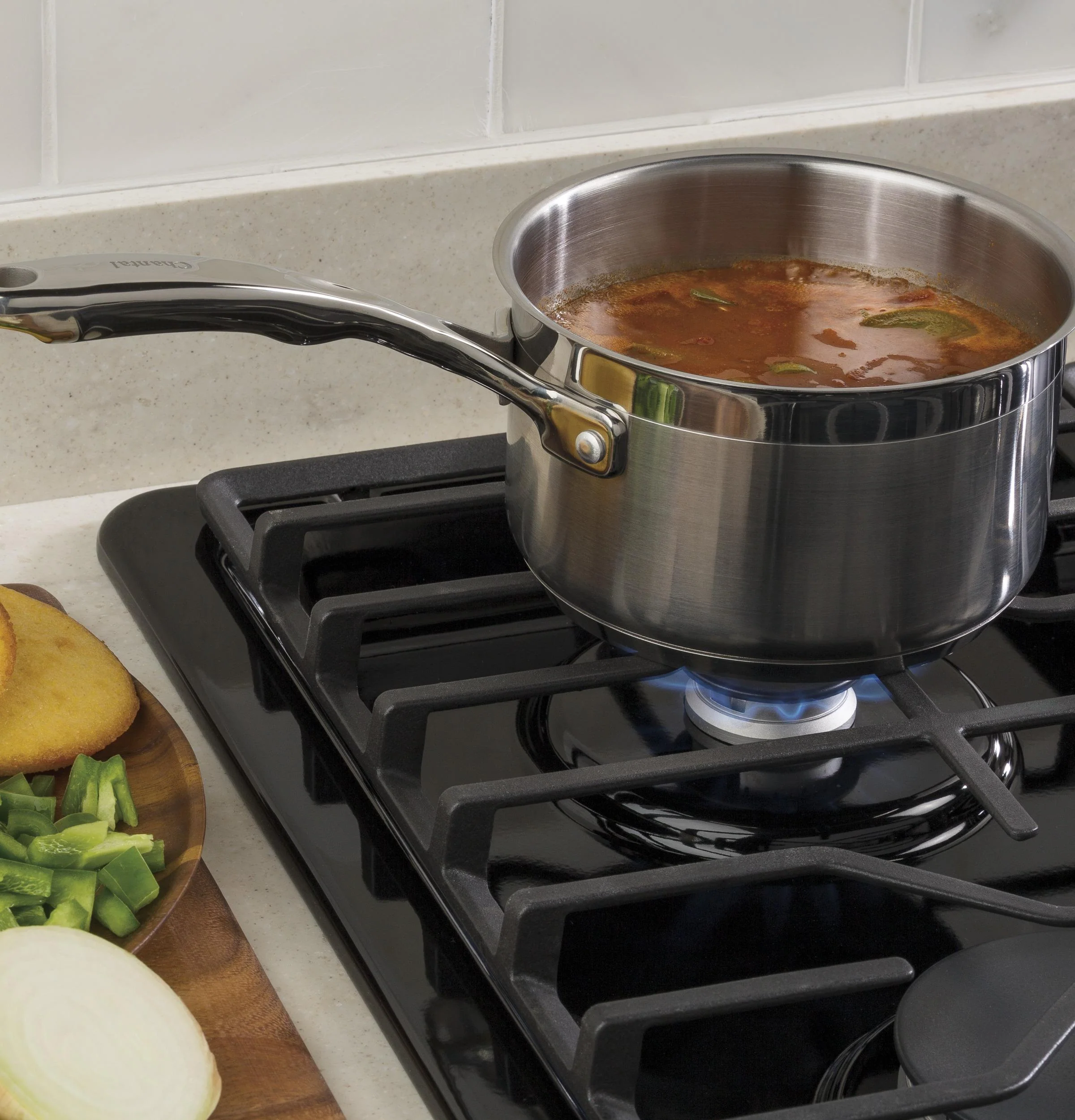 JGP3030DLBB GE® 30" Built-In Gas Cooktop with Dishwasher-Safe Grates - Image 14