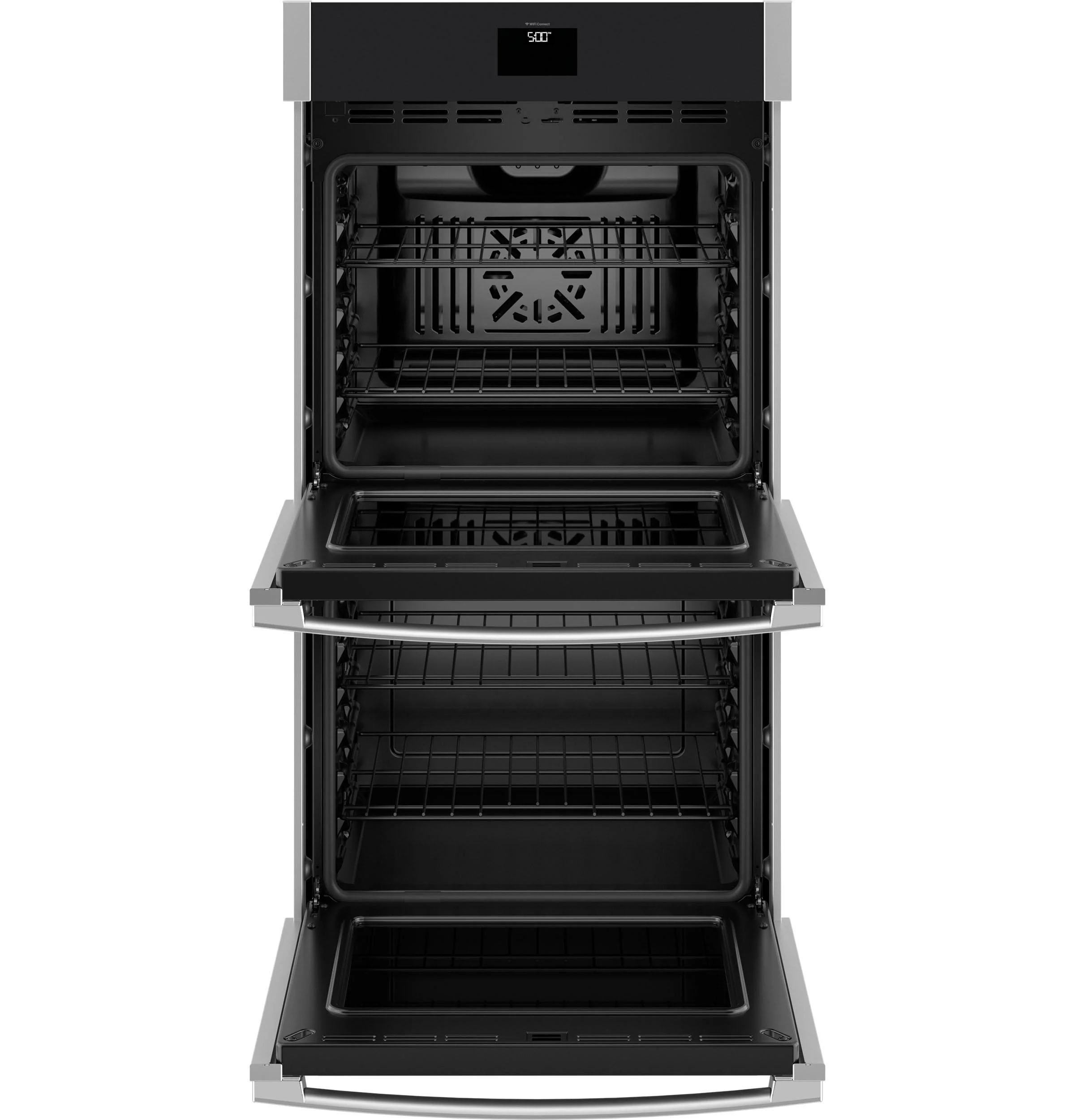 JKD5000SVSS GE® 27" Smart Built-In Convection Double Wall Oven with No Preheat Air Fry - Image 2