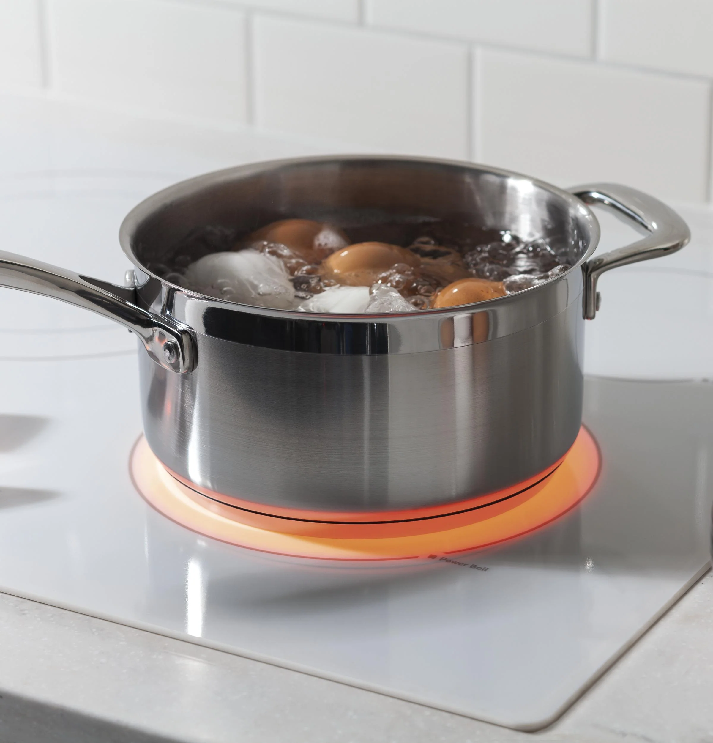 JP3036TLWW GE® 36" Built-In Knob Control Electric Cooktop - Image 7
