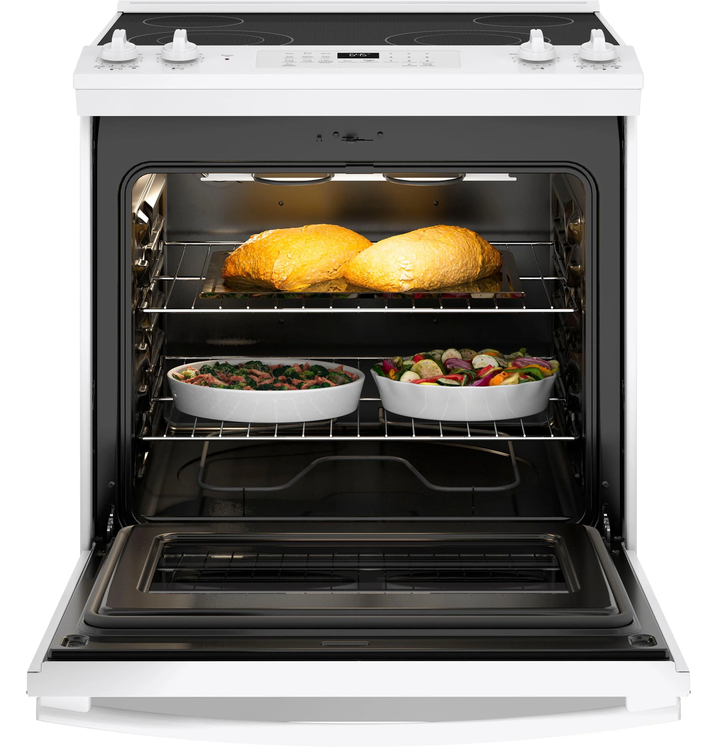 GE® 30" Slide-In Electric Range - Image 3