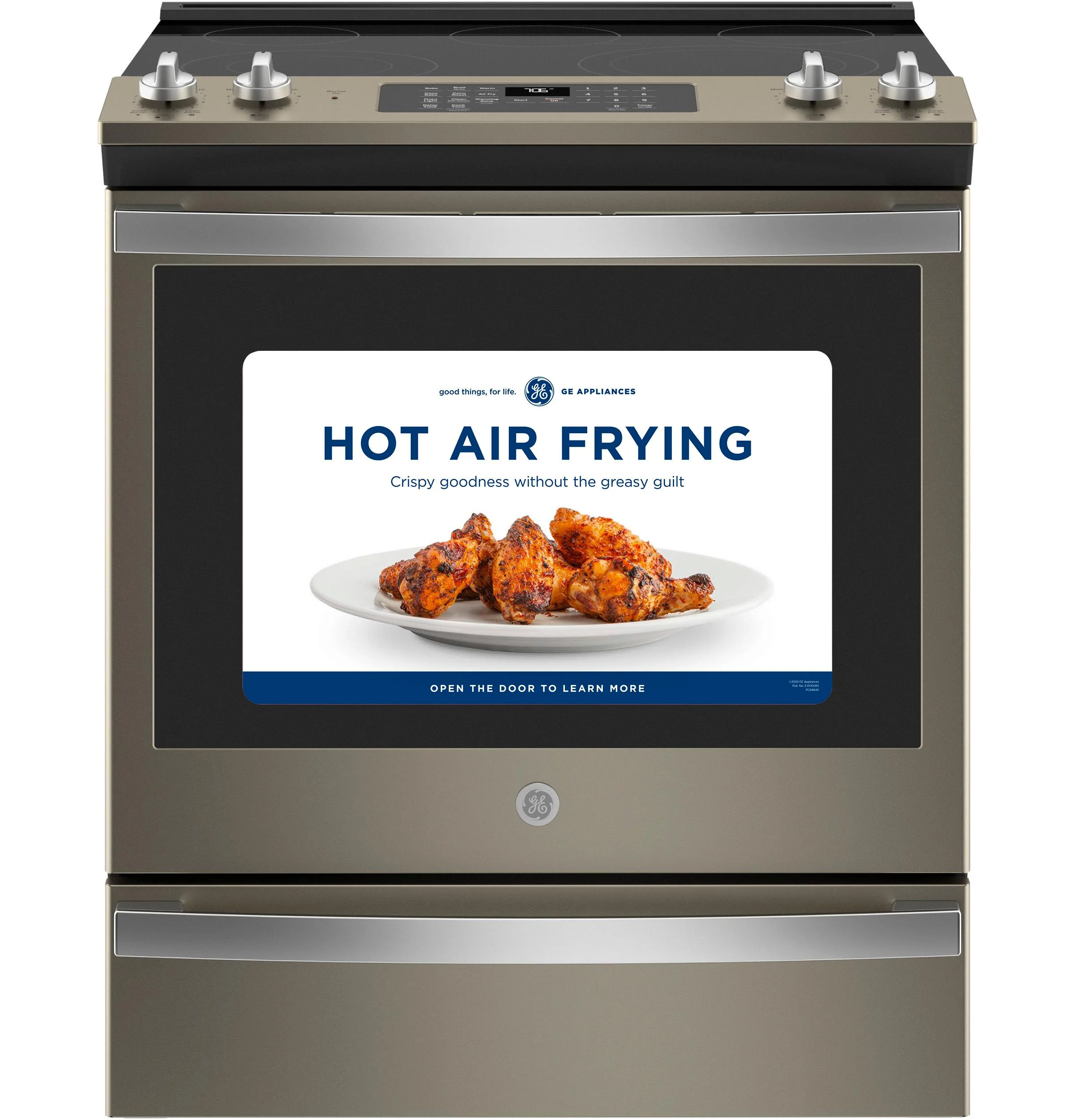 GE® 30" Slide-In Electric Convection Range with No Preheat Air Fry - Image 13