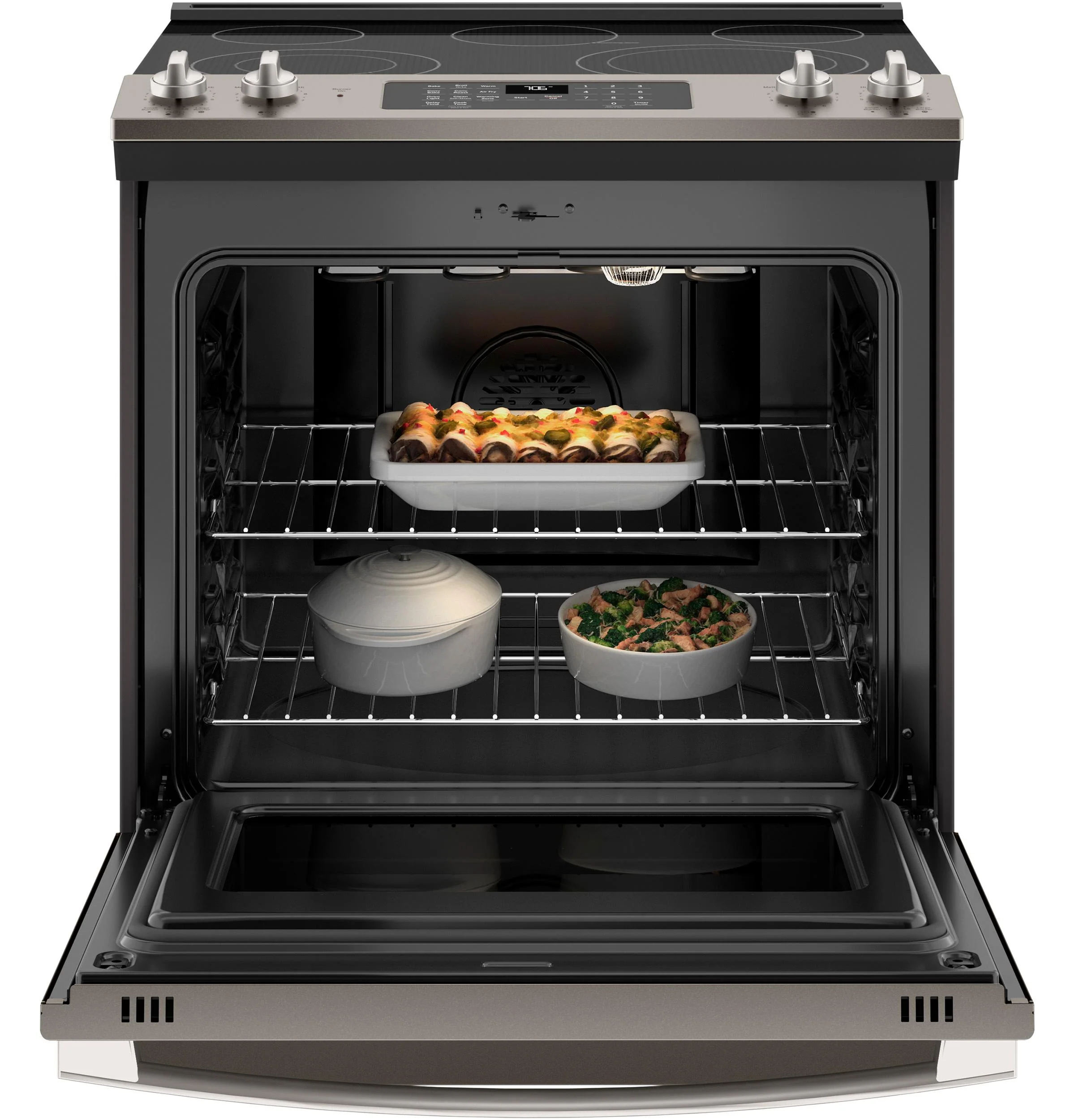 GE® 30" Slide-In Electric Convection Range with No Preheat Air Fry - Image 17
