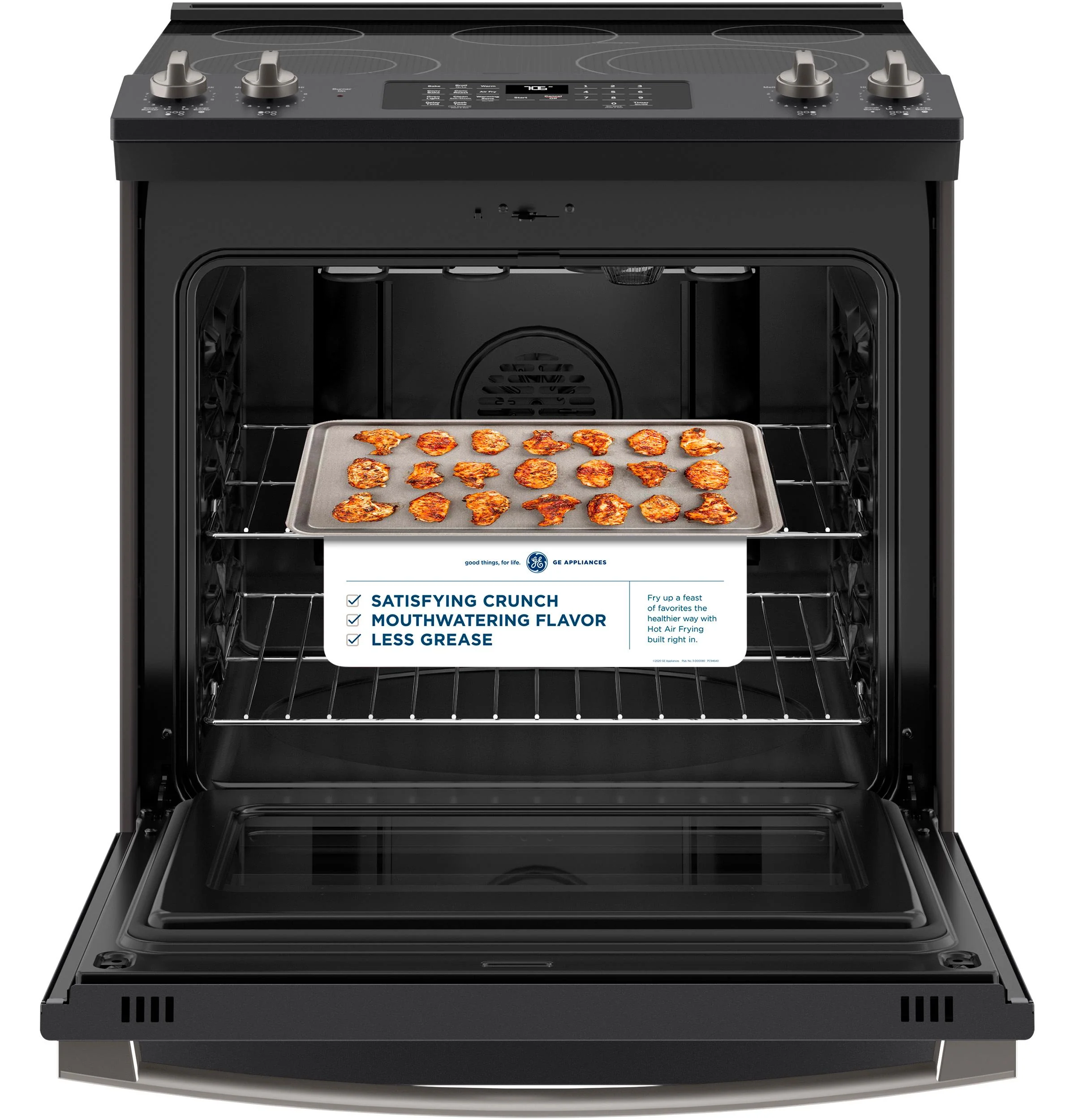 GE® 30" Slide-In Electric Convection Range with No Preheat Air Fry - Image 23
