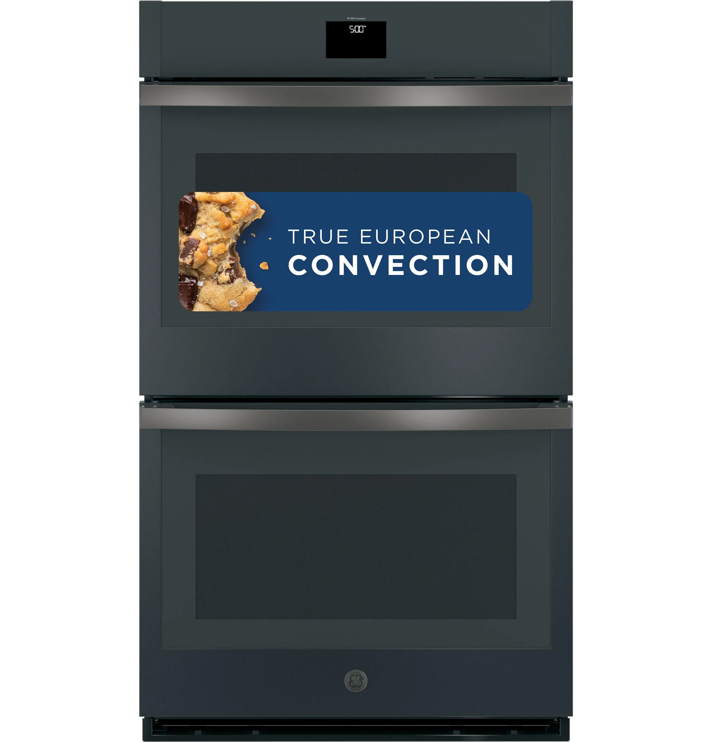 GE® 30" Smart Built-In Self-Clean Convection Double Wall Oven with Never Scrub Racks - Image 7