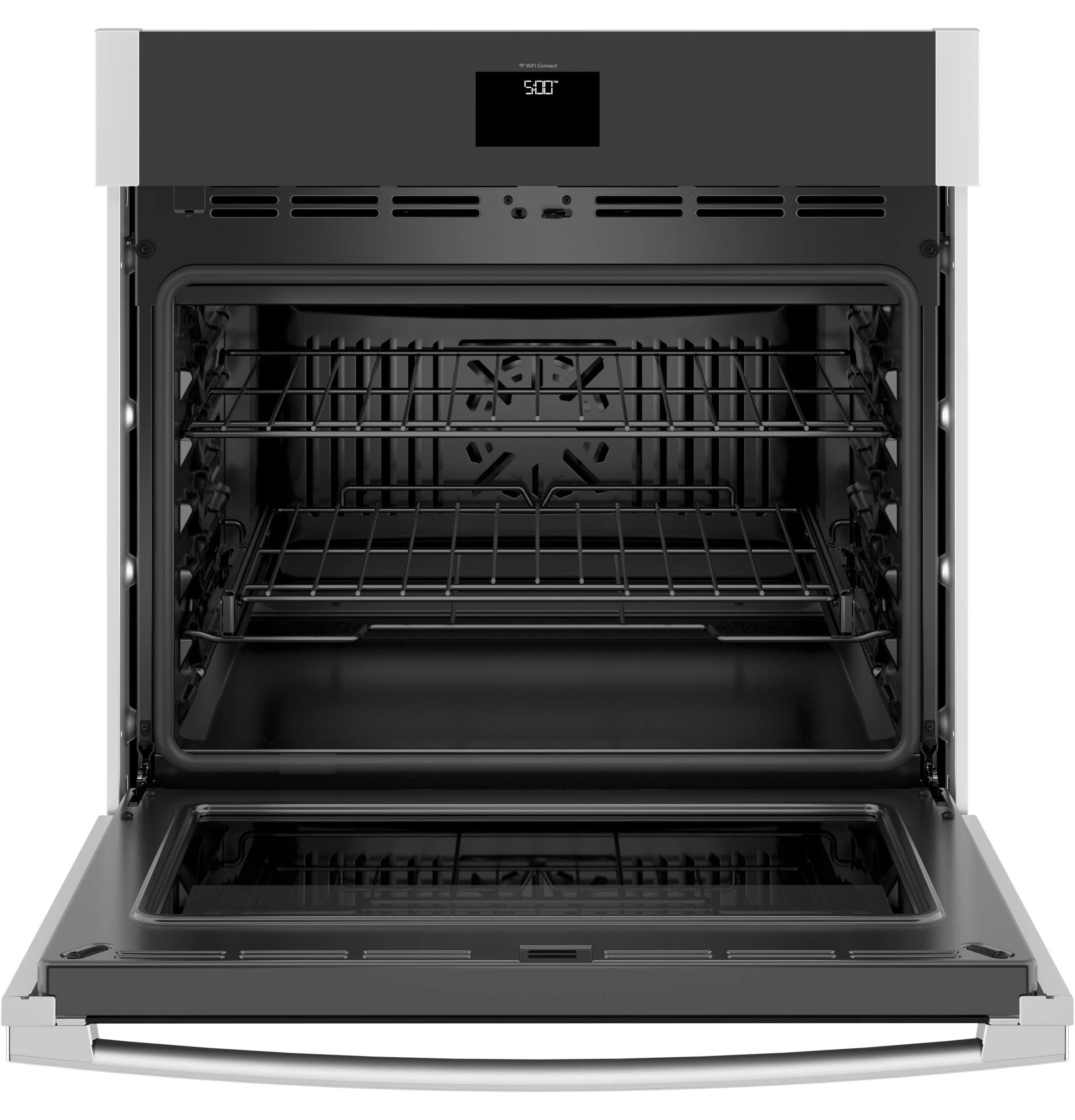 GE® 30" Smart Built-In Self-Clean Convection Single Wall Oven with Never Scrub Racks - Image 2