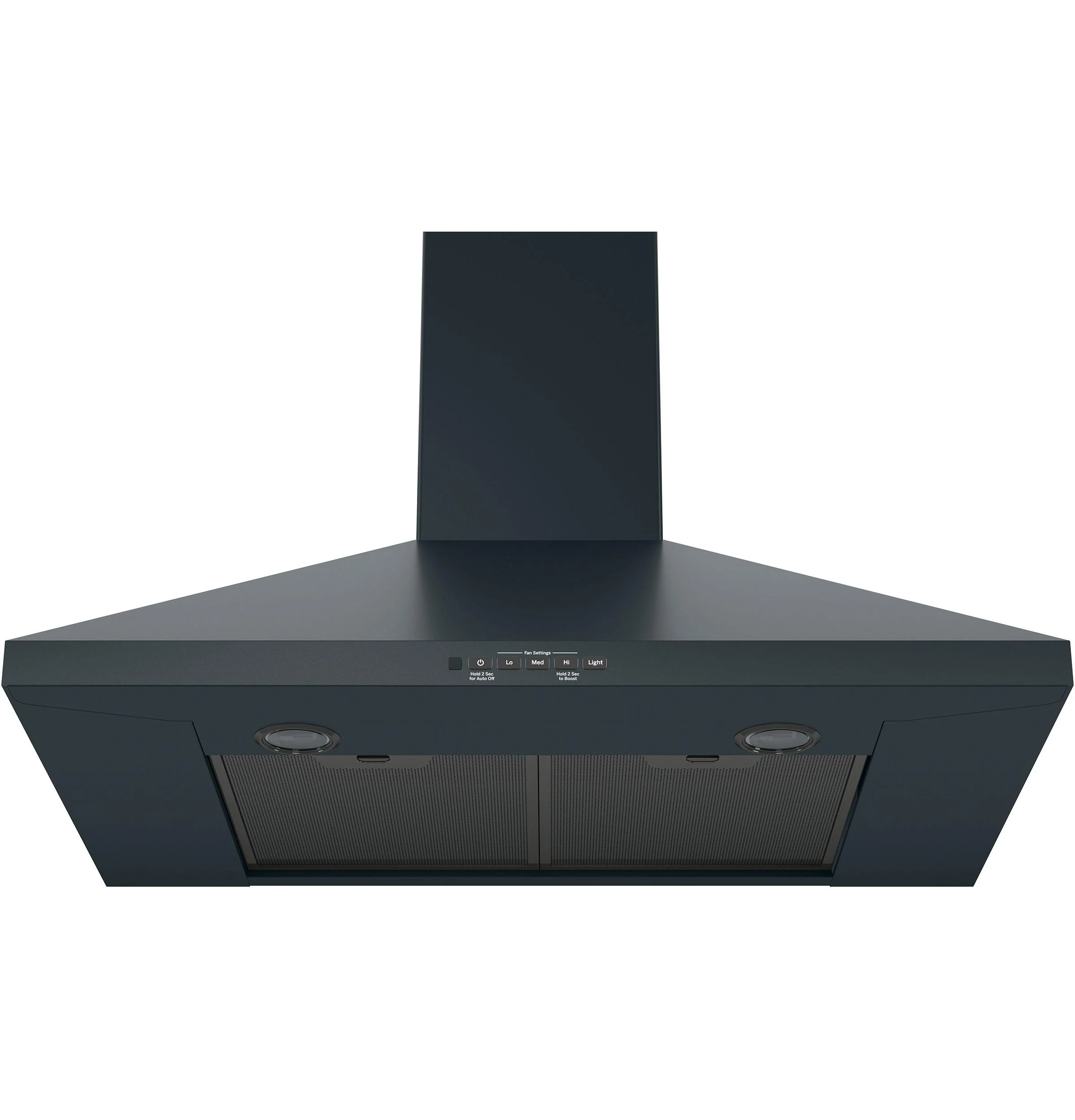 JVW5301FJDS GE® 30" Wall-Mount Pyramid Chimney Hood - Image 2