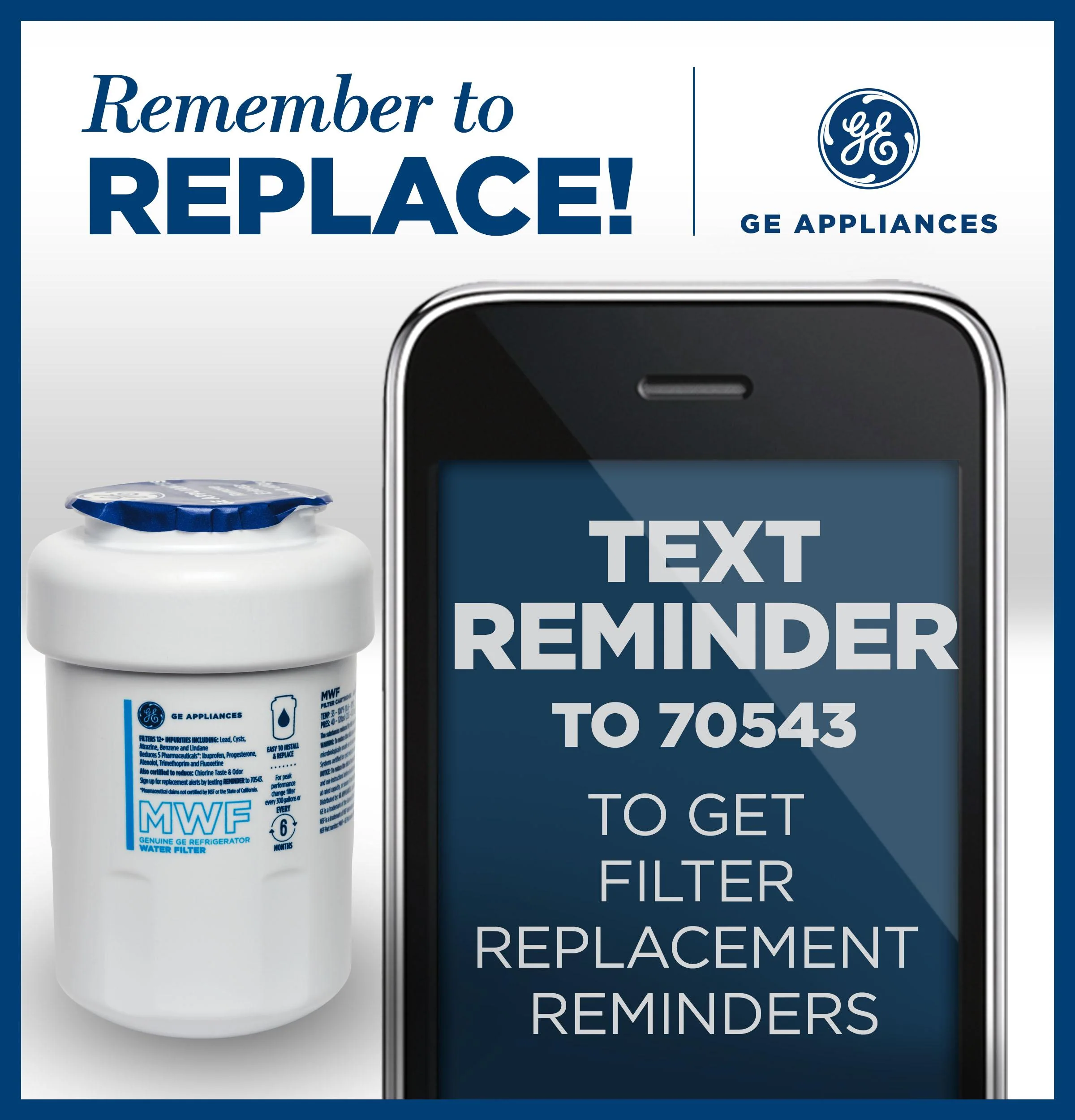 MWFP GE® MWF™ REFRIGERATOR WATER FILTER - Image 6