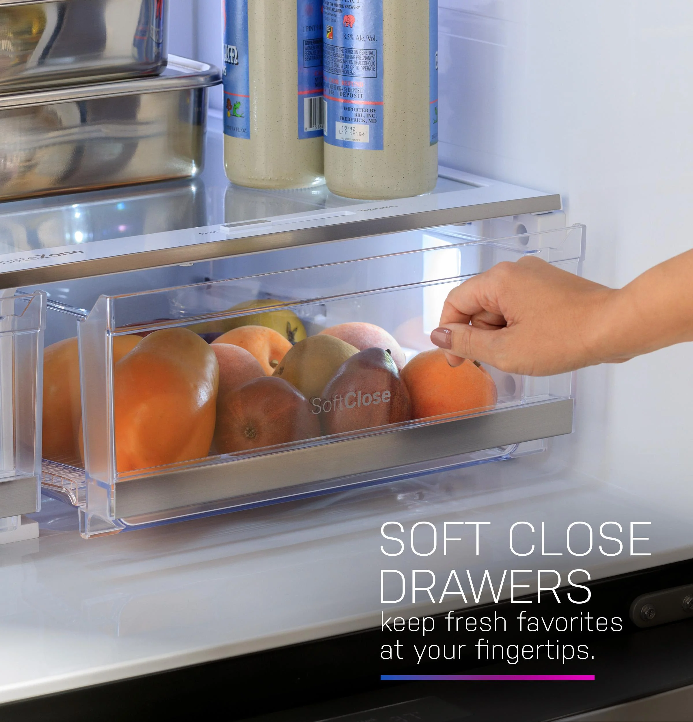 PAE28BYTFS GE Profile™ ENERGY STAR® 28.3 Cu. Ft. Quad-Door Refrigerator with Dual-Dispense AutoFill Pitcher - Image 24