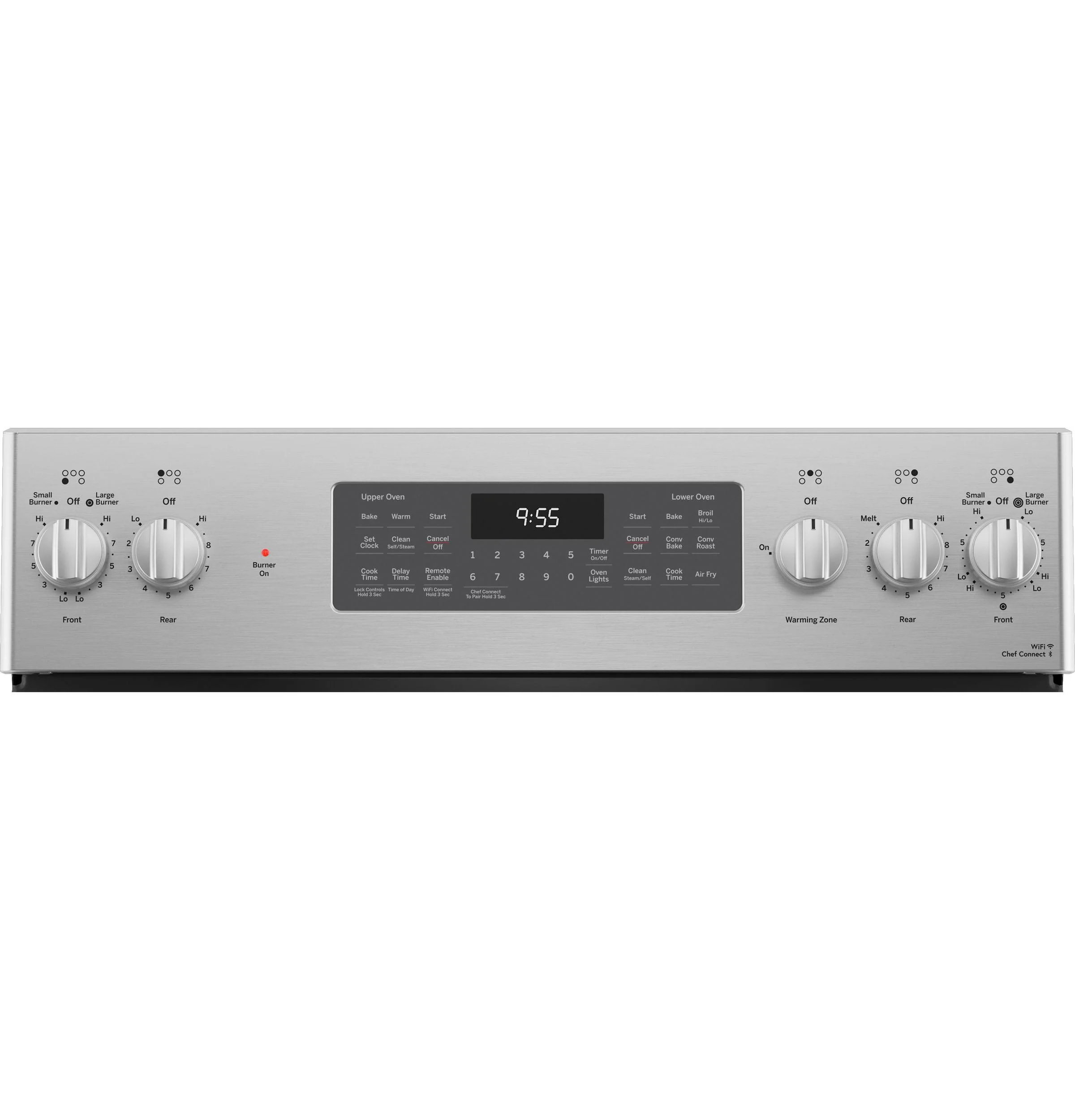 PB965YPFS GE Profile™ 30" Smart Free-Standing Electric Double Oven Convection Range with No Preheat Air Fry - Image 4