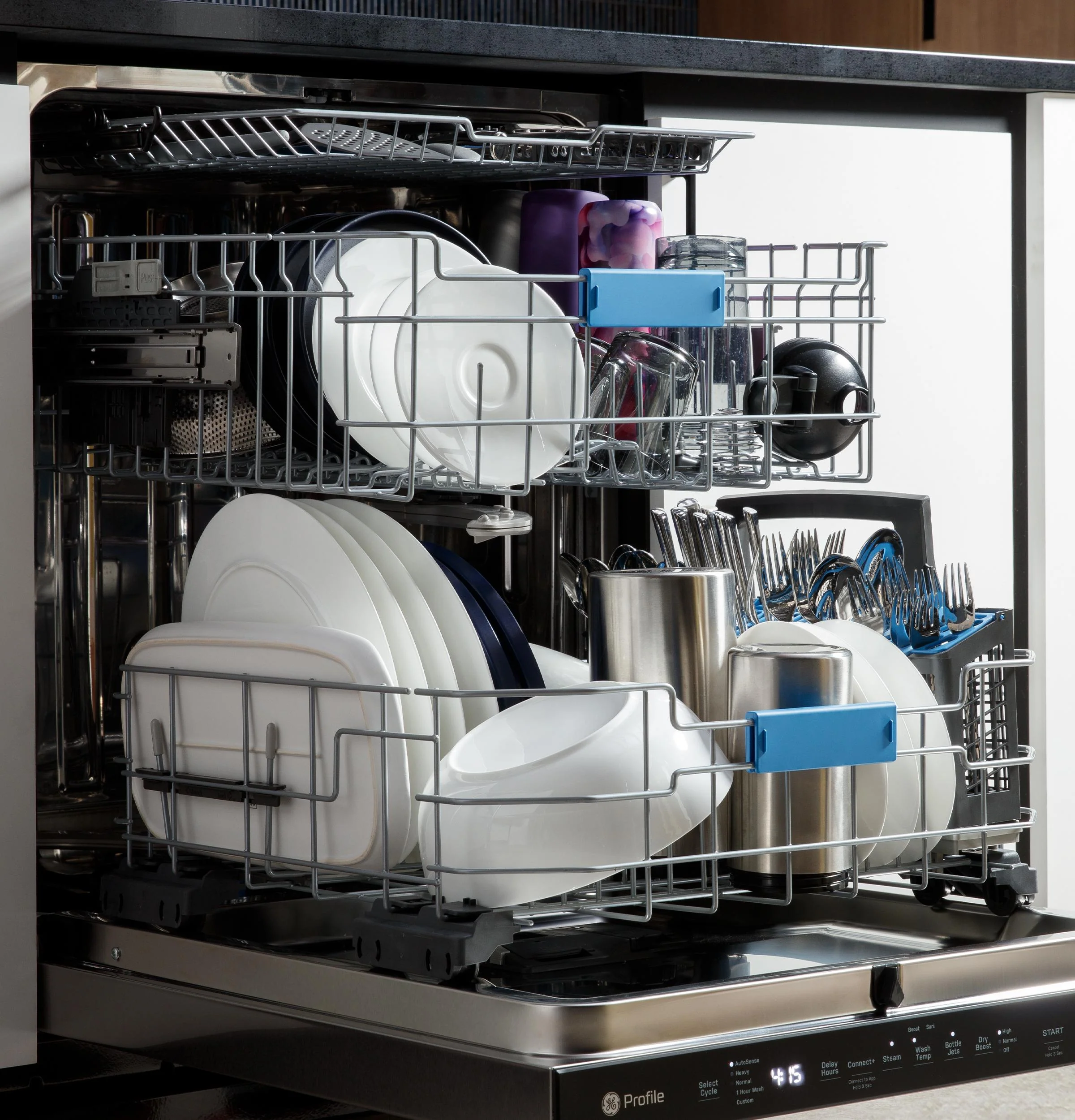 PDP715SYVFS GE Profile™ ENERGY STAR® Fingerprint Resistant Top Control Stainless Interior Dishwasher with Microban™ Antimicrobial Technology - Image 19