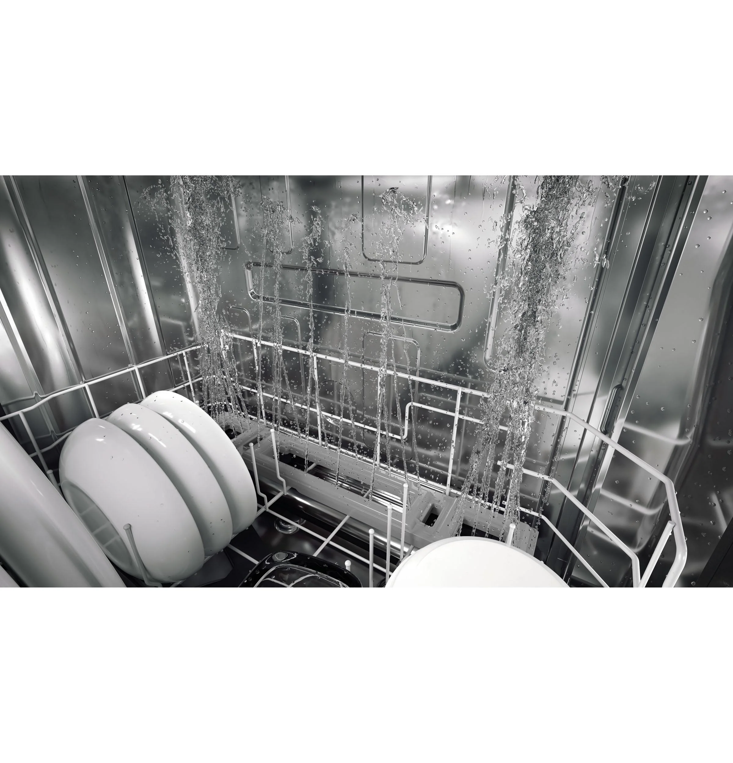 GE Profile™ Fingerprint Resistant Top Control with Stainless Steel Interior Dishwasher with Sanitize Cycle & Dry Boost with Fan Assist - Image 17