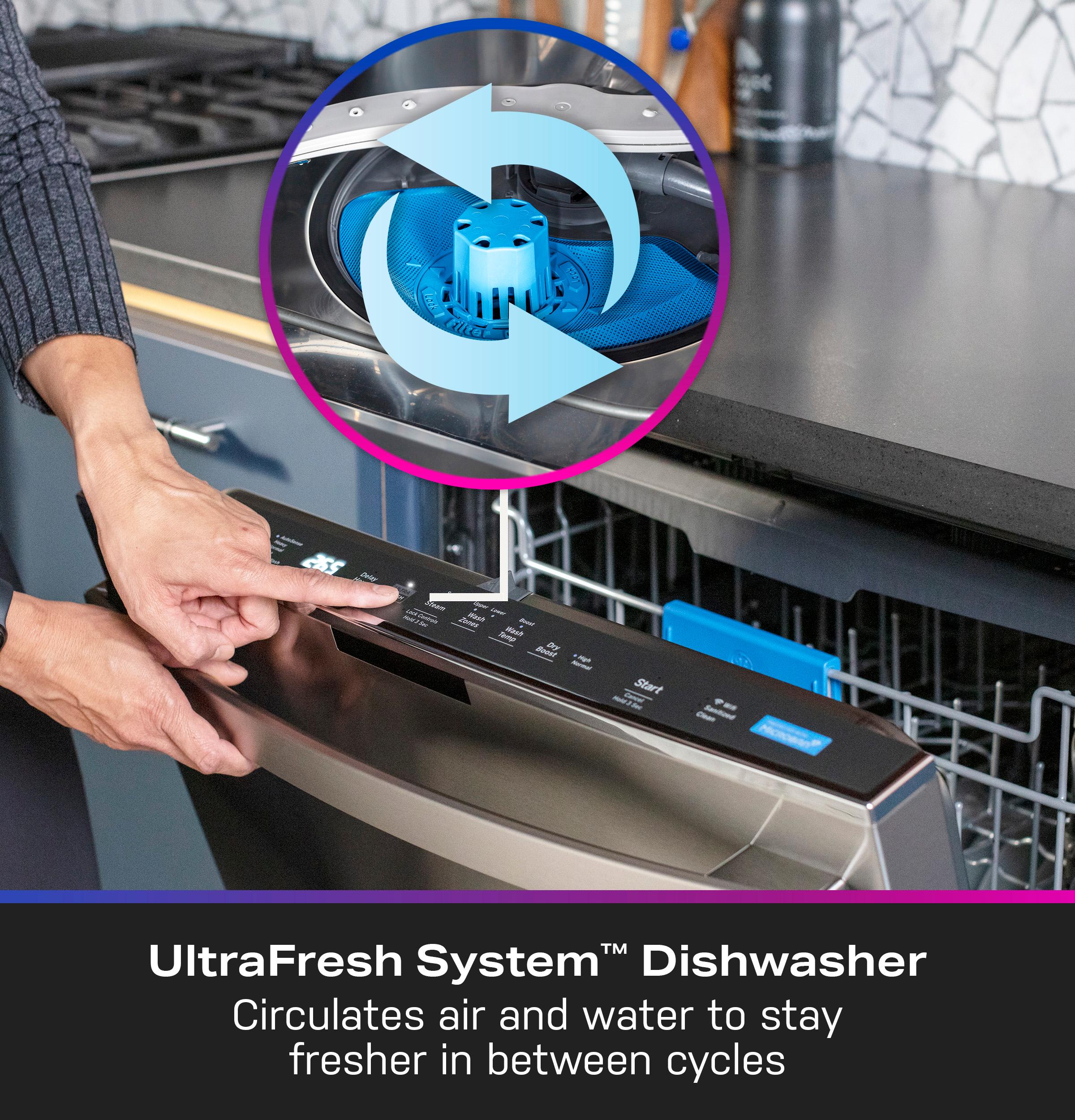 GE Profile™ ENERGY STAR® UltraFresh System Dishwasher with Stainless Steel Interior - Image 22