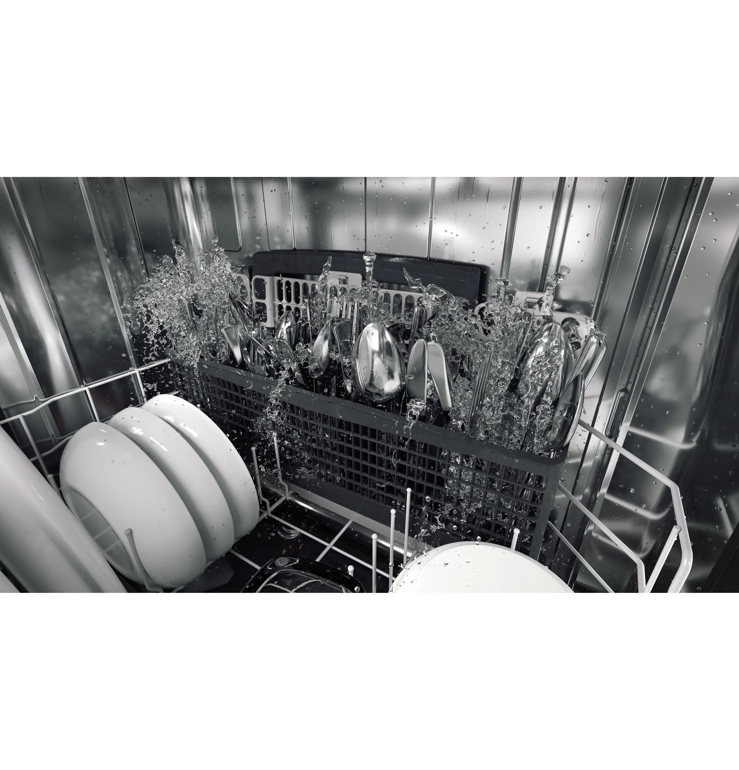 GE Profile™ ENERGY STAR® Fingerprint Resistant Top Control with Stainless Steel Interior Dishwasher with Sanitize Cycle - Image 43