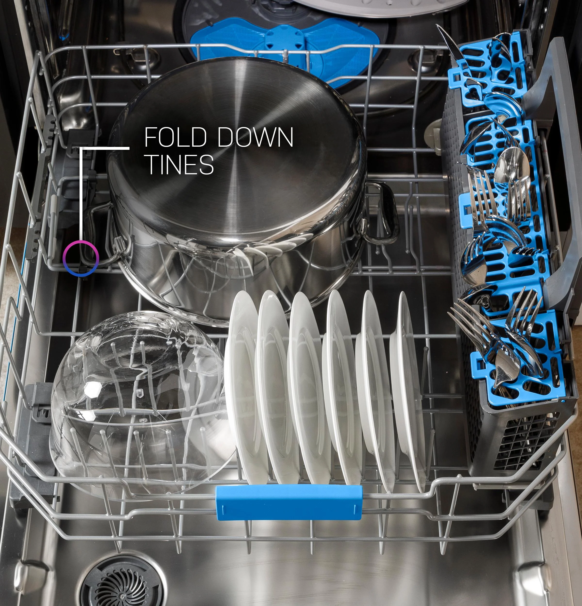 PDT795SYVFS GE Profile™ ENERGY STAR Smart UltraFresh System Dishwasher with Microban™ Antimicrobial Technology with Deep Clean Washing 3rd Rack, 39 dBA - Image 33