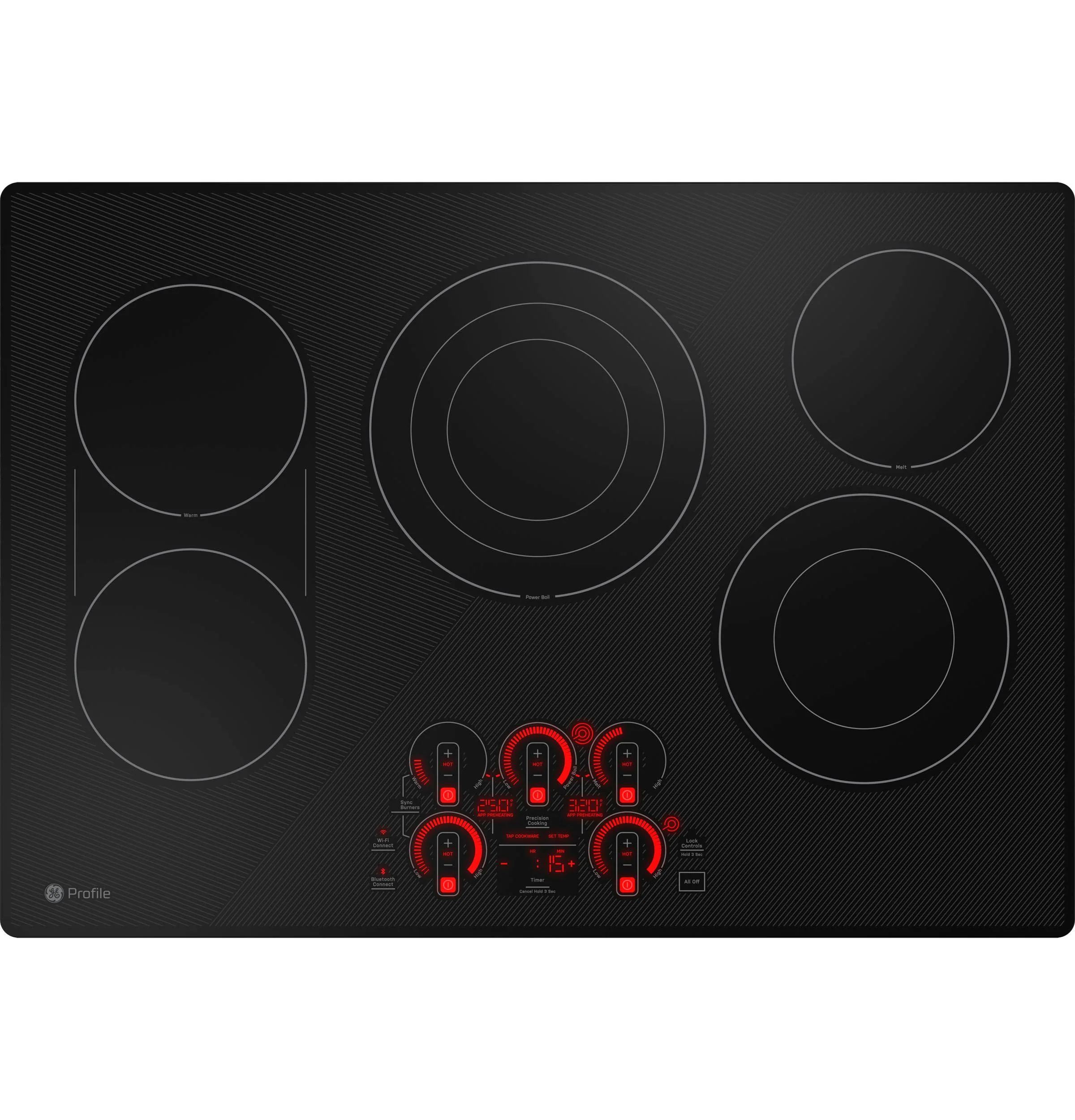 PEP9030DTBB GE Profile™ 30" Built-In Touch Control Electric Cooktop - Image 2