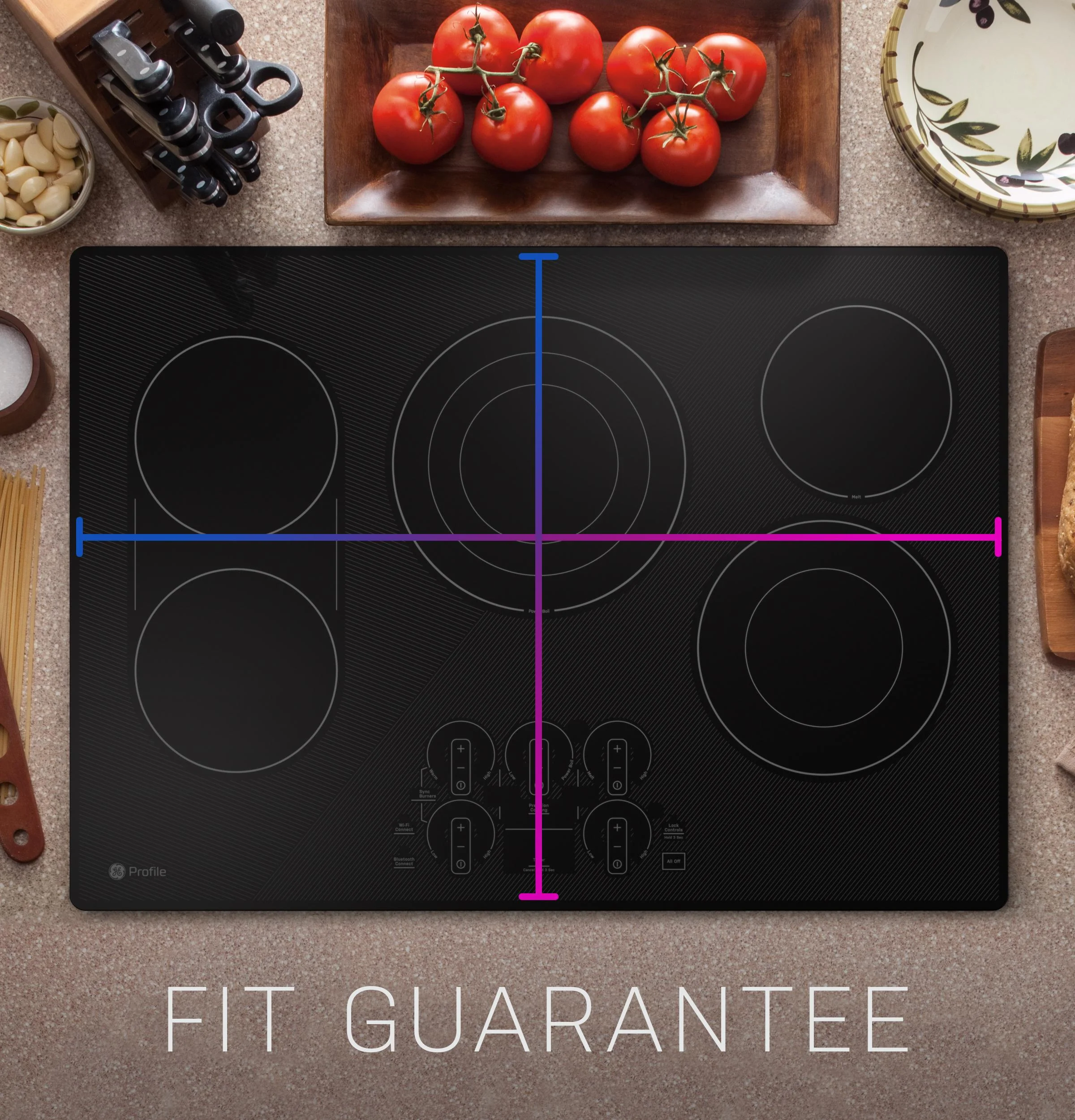 PEP9030STSS GE Profile™ 30" Built-In Touch Control Electric Cooktop - Image 44