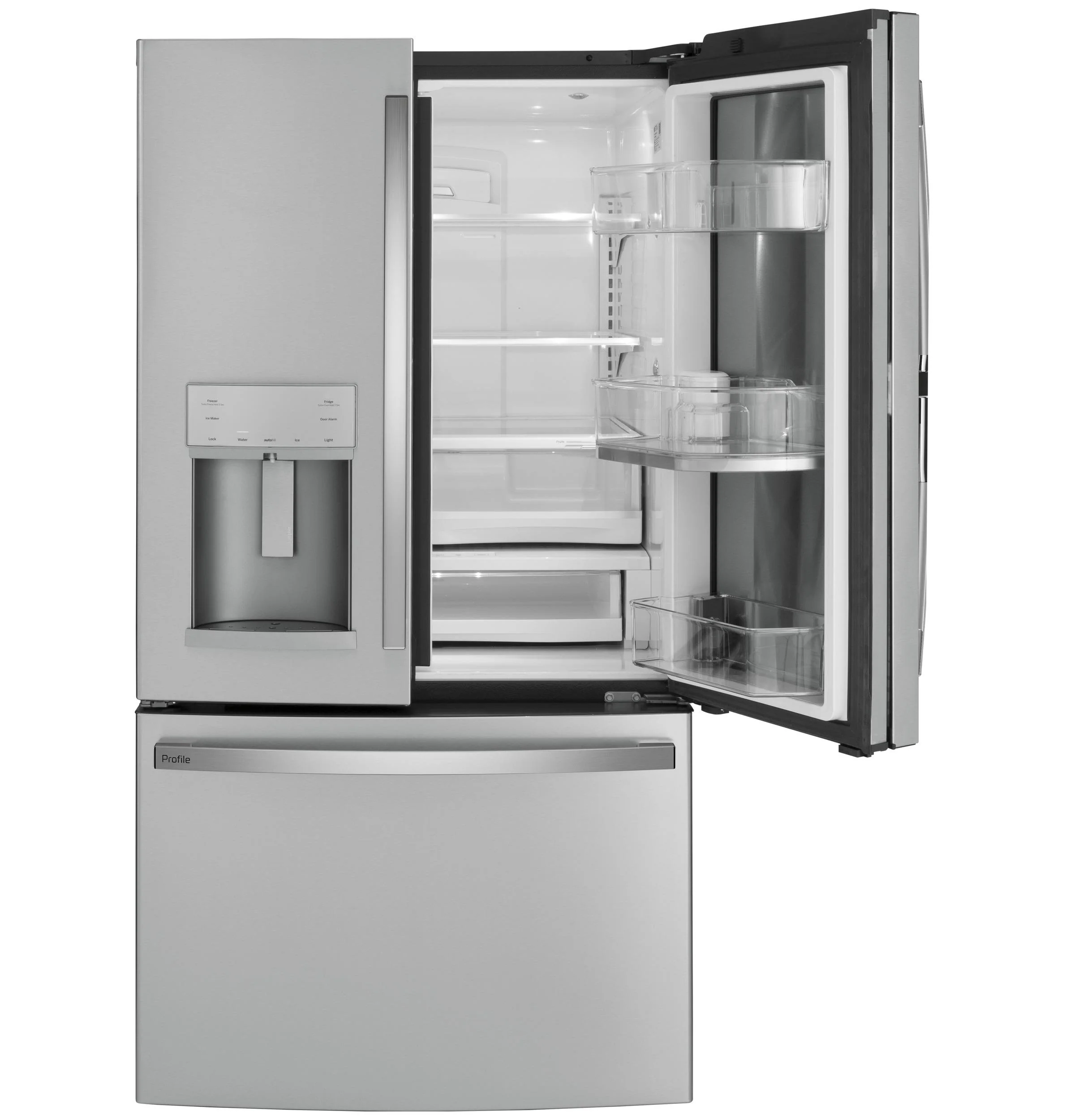 PFD28KYNFS GE Profile™ 27.7 Cu. Ft. Fingerprint Resistant French-Door Refrigerator with Door In Door and Hands-Free AutoFill - Image 9