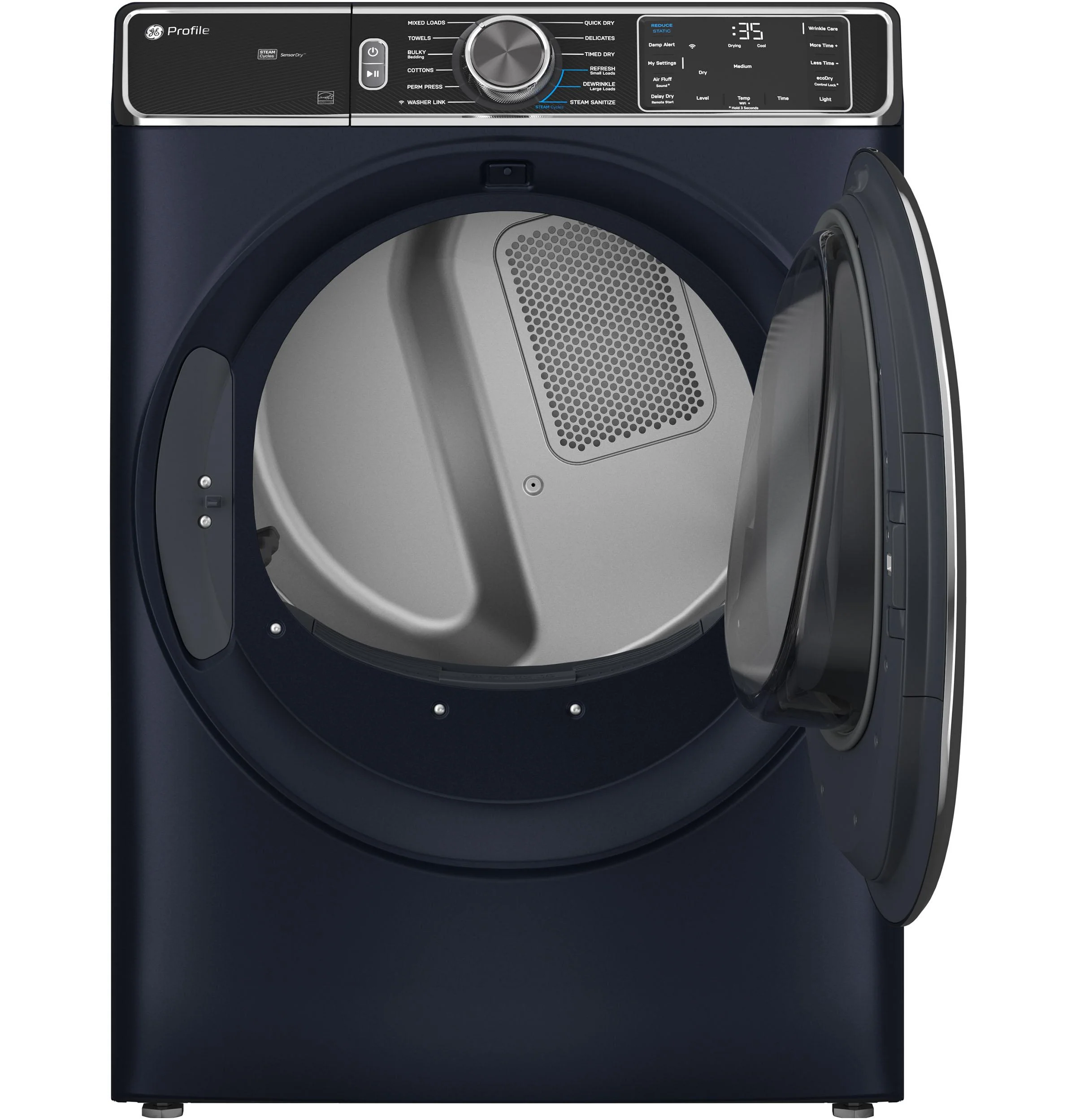 PFD87GSPVRS GE Profile™ 7.8 cu. ft. Capacity Smart Front Load Gas Dryer with Steam and Sanitize Cycle - Image 11