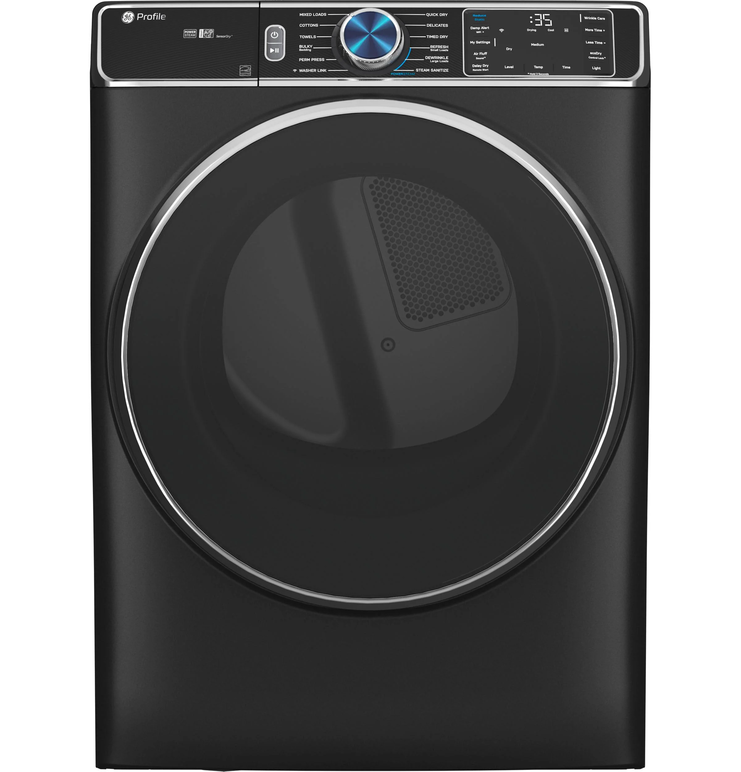 GE Profile™ ENERGY STAR® 7.8 cu. ft. Capacity Smart Front Load Gas Dryer with Steam and Sanitize Cycle - Image 29
