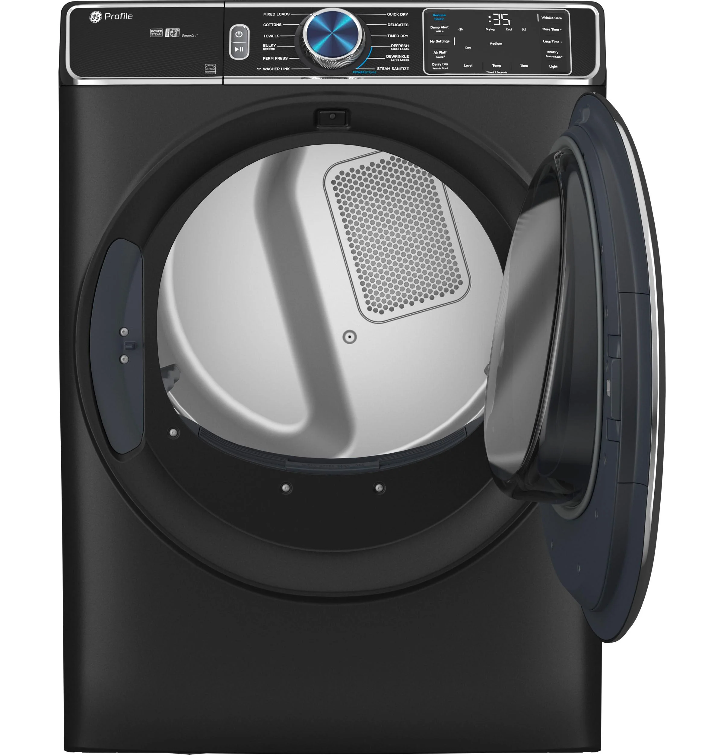 GE Profile™ ENERGY STAR® 7.8 cu. ft. Capacity Smart Front Load Gas Dryer with Steam and Sanitize Cycle - Image 30