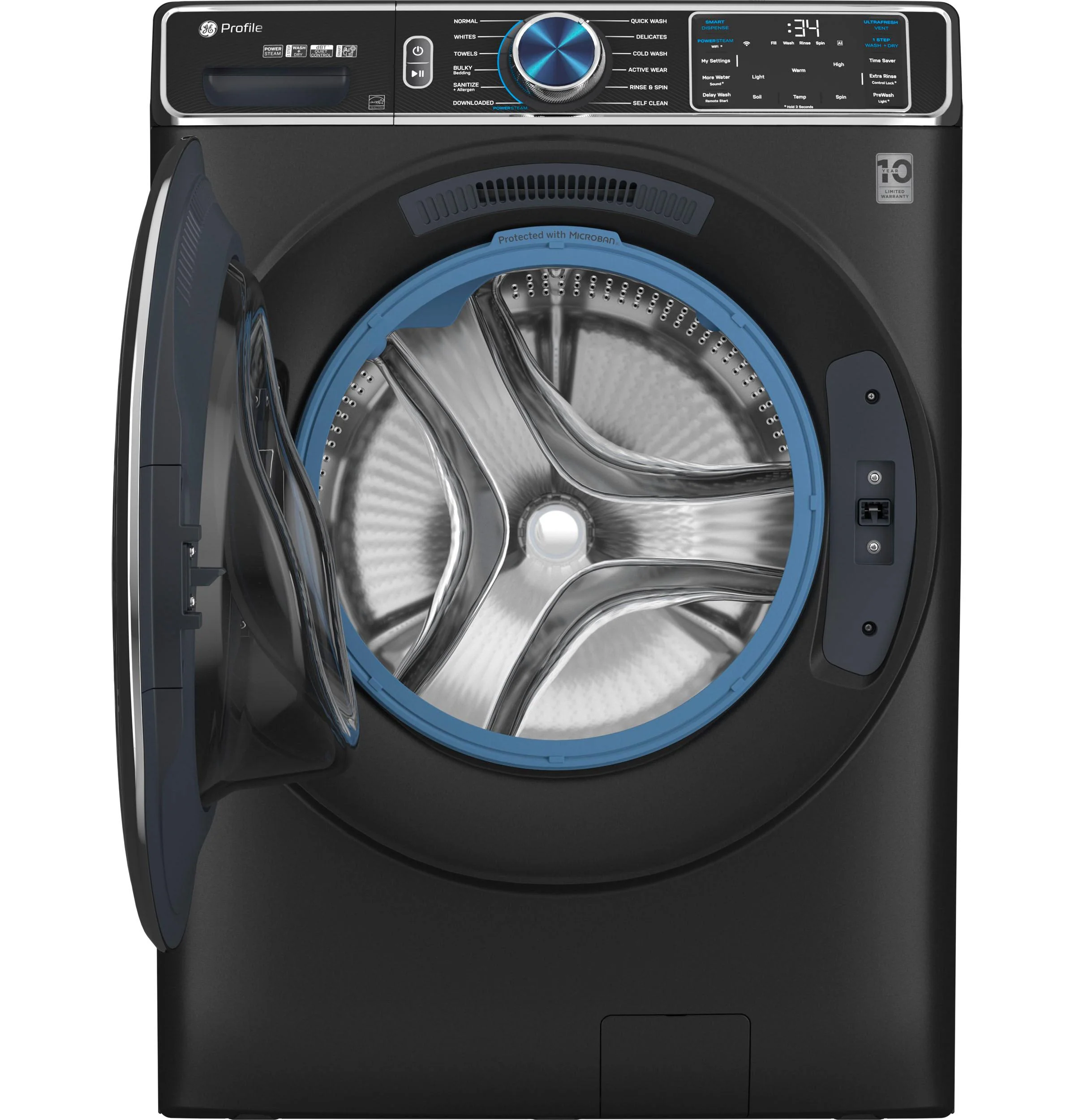PFW950SPTDS GE Profile™ 5.3 cu. ft. Capacity Smart Front Load ENERGY STAR® Steam Washer with Adaptive SmartDispense™ UltraFresh Vent System Plus™ with OdorBlock™ - Image 32