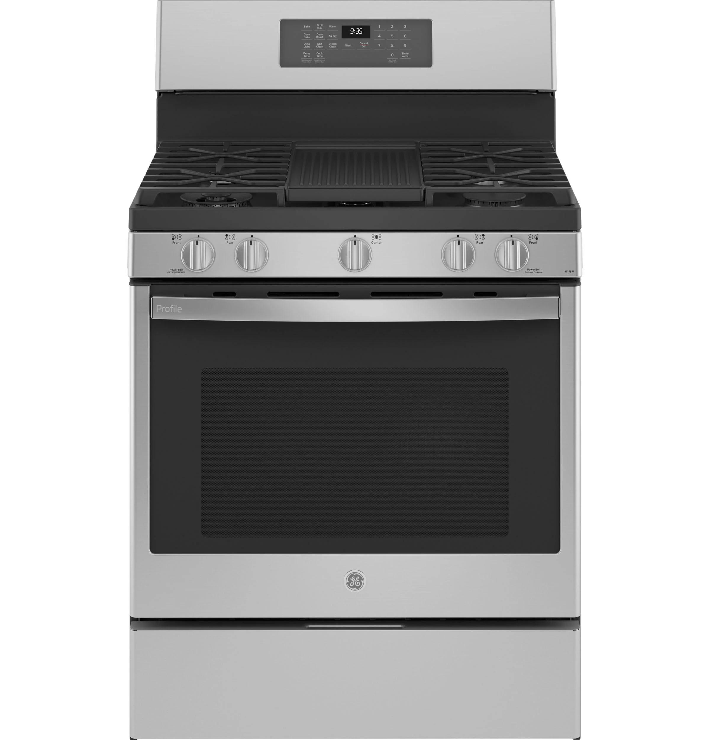 PGB935YPFS GE Profile™ Smart 30" Free-Standing Self Clean Gas Fingerprint Resistant Range with No Preheat Air Fry - Image 15