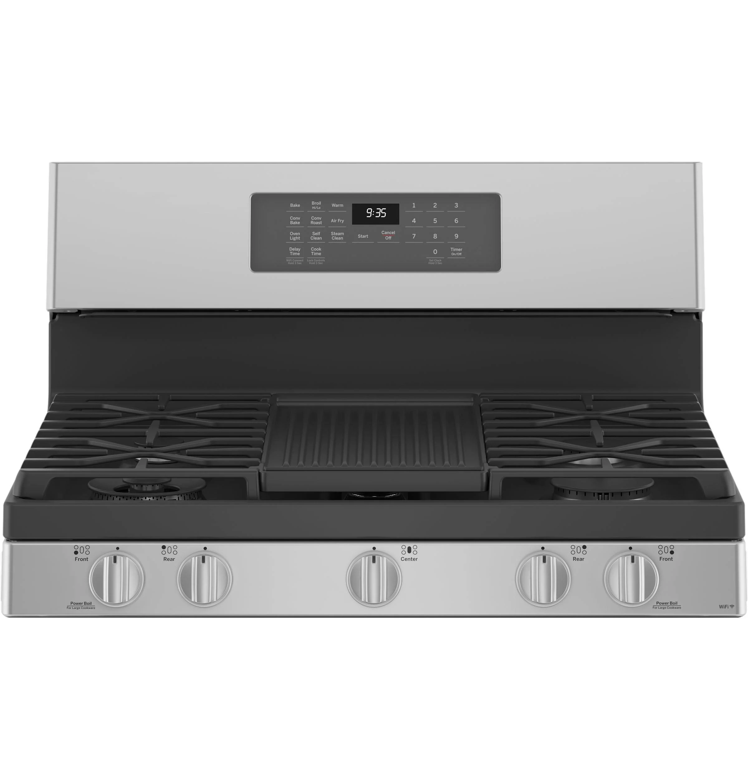 PGB935YPFS GE Profile™ Smart 30" Free-Standing Self Clean Gas Fingerprint Resistant Range with No Preheat Air Fry - Image 18
