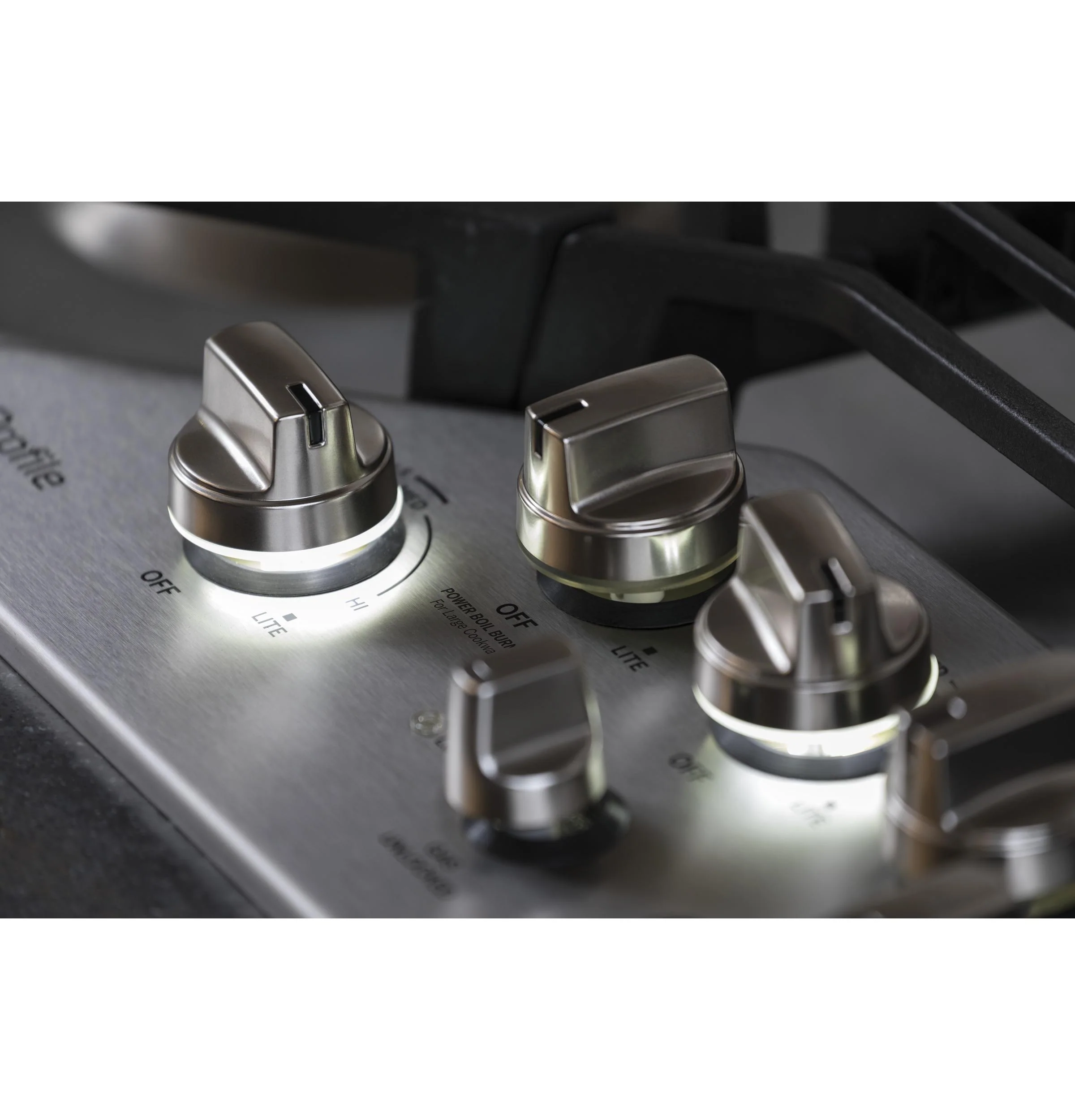 PGP7036SLSS GE Profile™ 36" Built-In Gas Cooktop with Five Burners - Image 6