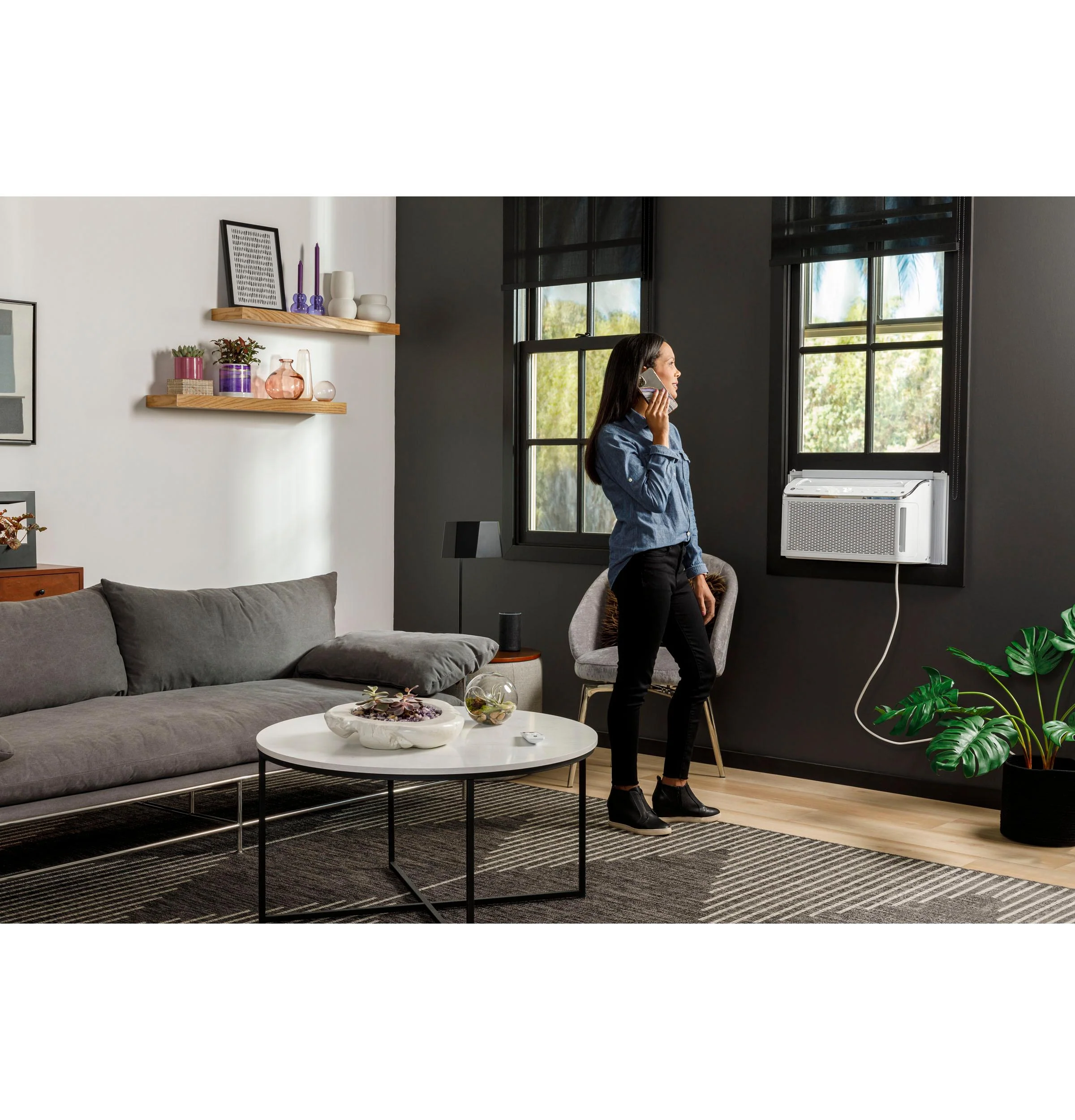 PHC06LY GE Profile™ 6,200 BTU Smart Ultra Quiet Window Air Conditioner for Small Rooms up to 250 sq. ft. - Image 4