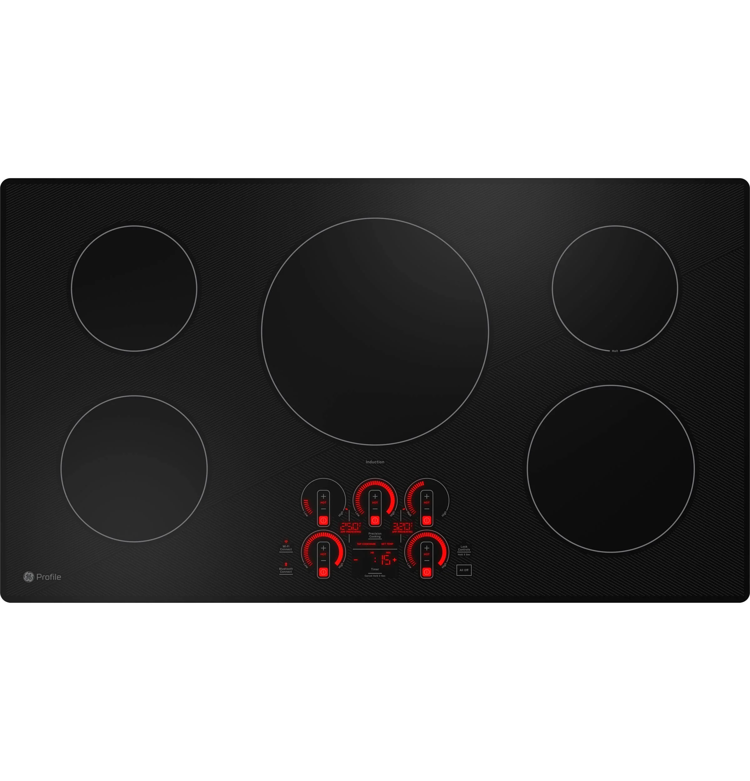 PHP7036DTBB GE Profile™ ENERGY STAR® 36" Built-In Touch Control Induction Cooktop - Image 2