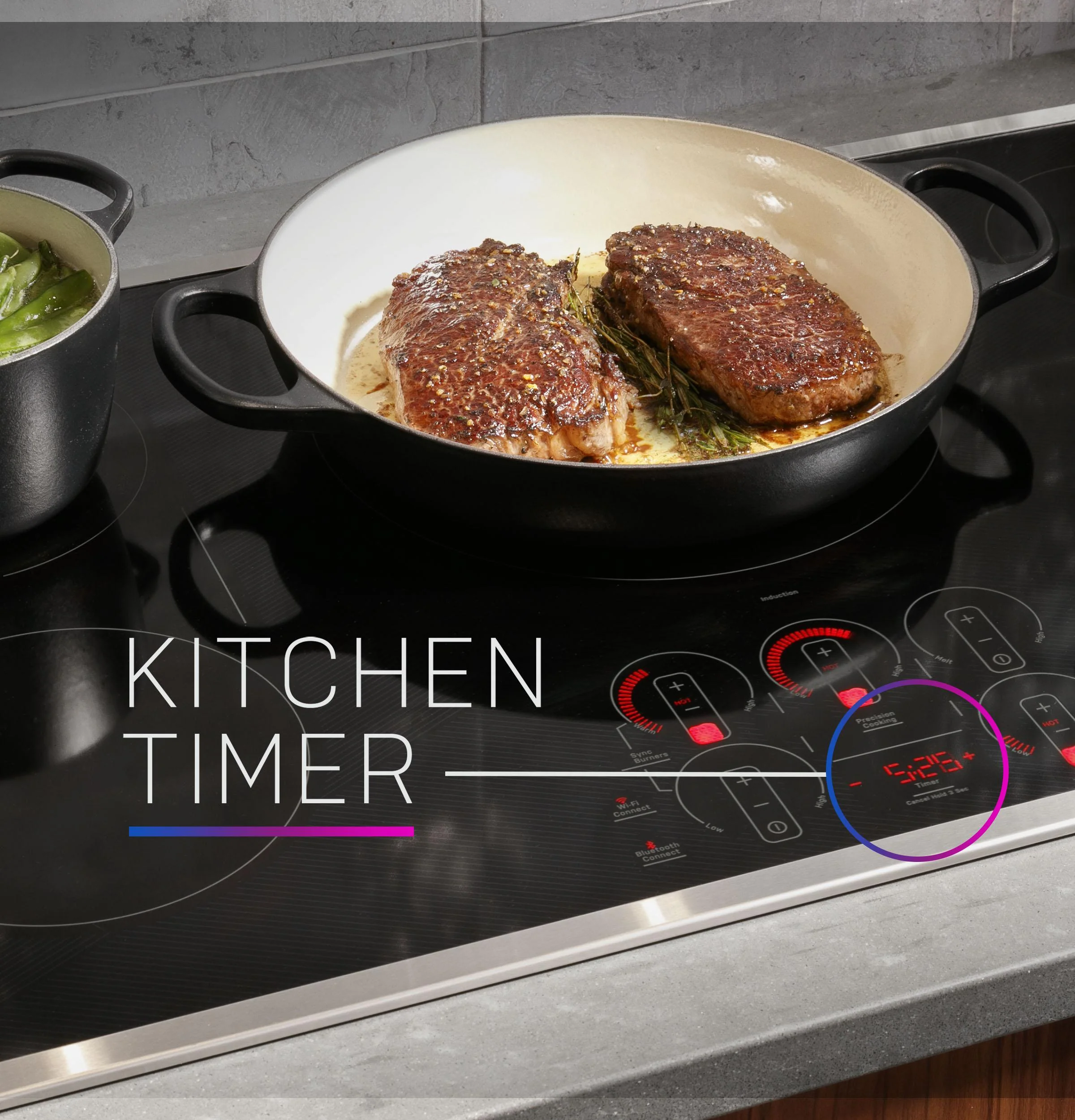 PHP9030STSS GE Profile™ ENERGY STAR® 30" Built-In Touch Control Induction Cooktop - Image 27