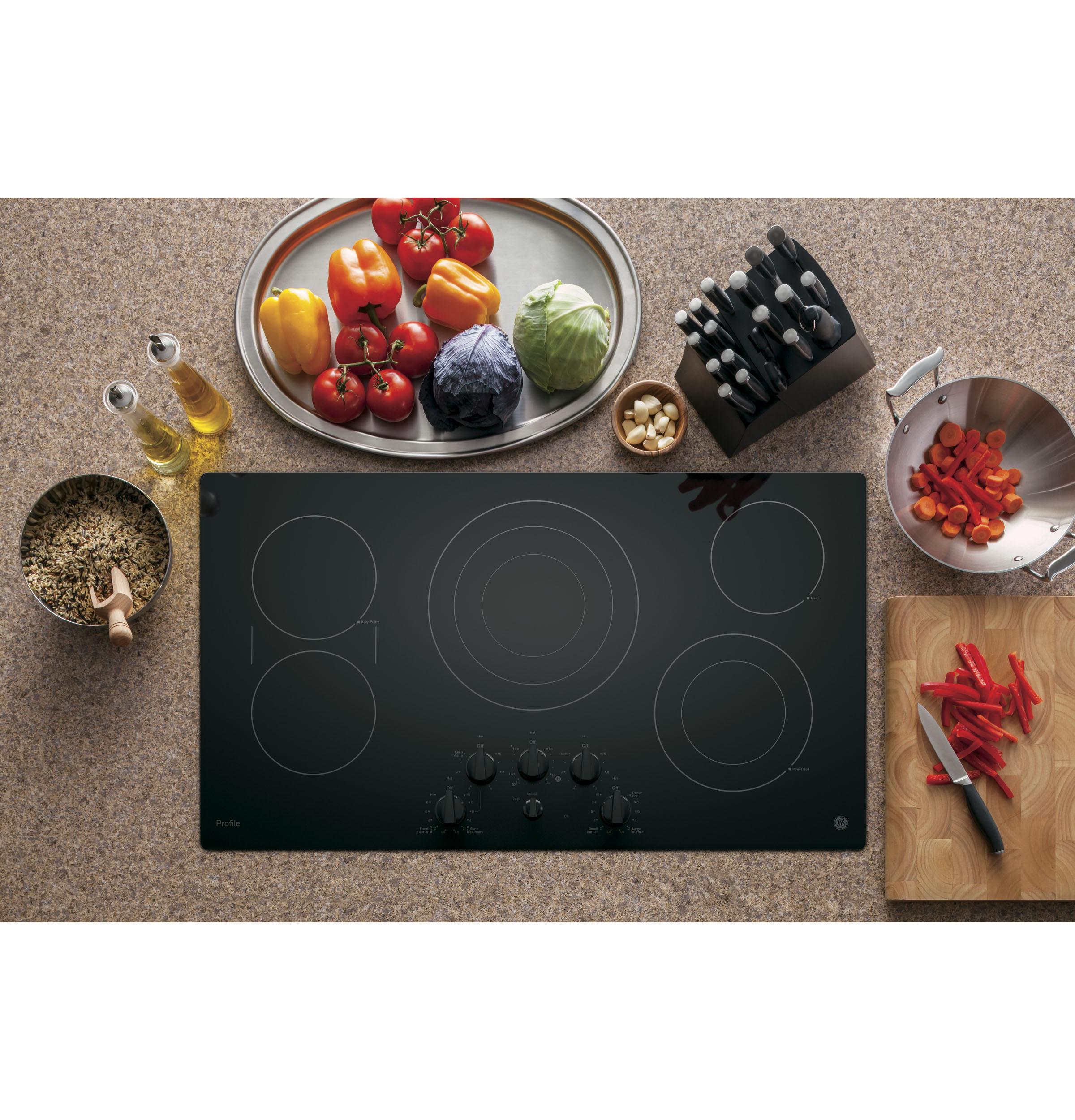 GE Profile™ 36" Built-In Knob Control Cooktop - Image 12