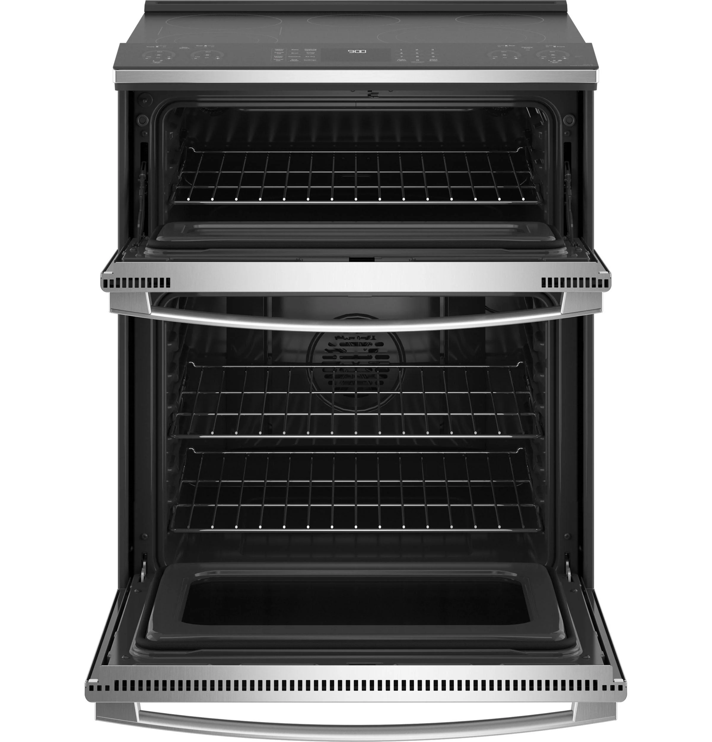 PS960YPFS GE Profile™ 30" Smart Slide-In Electric Double Oven Convection Fingerprint Resistant Range - Image 2