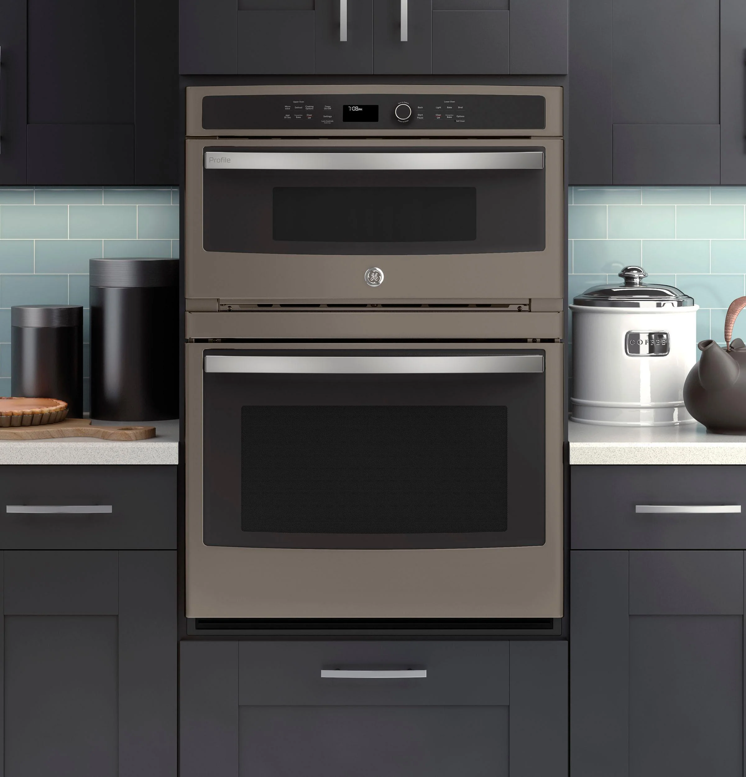 GE Profile™ 30" Built-In Combination Convection Microwave/Convection Wall Oven - Image 4