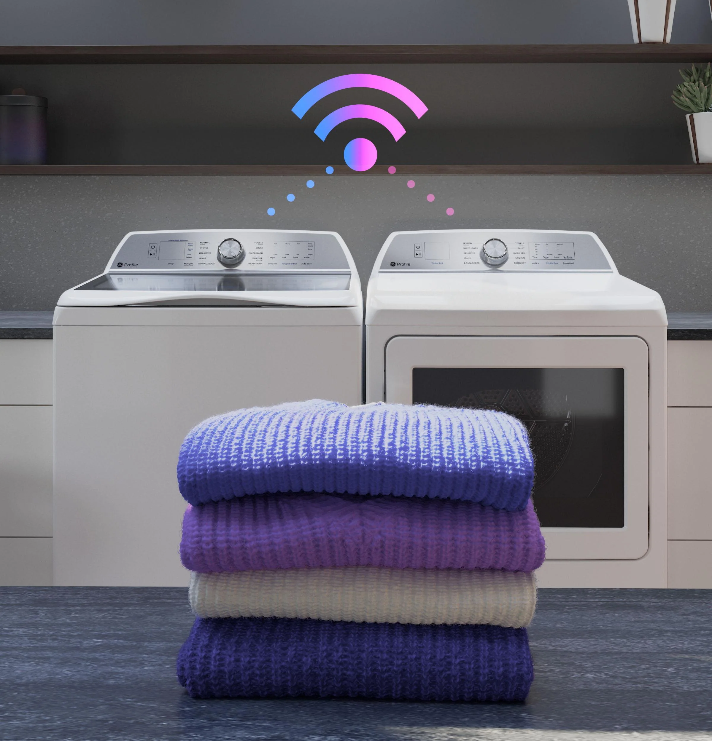 PTD60EBPRDG GE Profile™ ENERGY STAR® 7.4 cu. ft. Capacity aluminized alloy drum Electric Dryer with Sanitize Cycle and Sensor Dry - Image 28