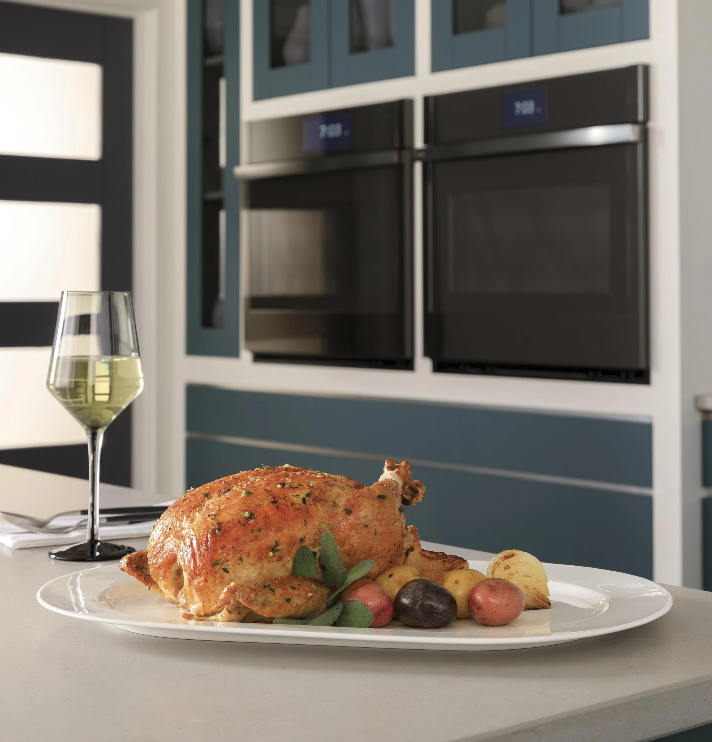 PTD7000BNTS GE Profile™ 30" Smart Built-In Convection Double Wall Oven with No Preheat Air Fry and Precision Cooking - Image 59