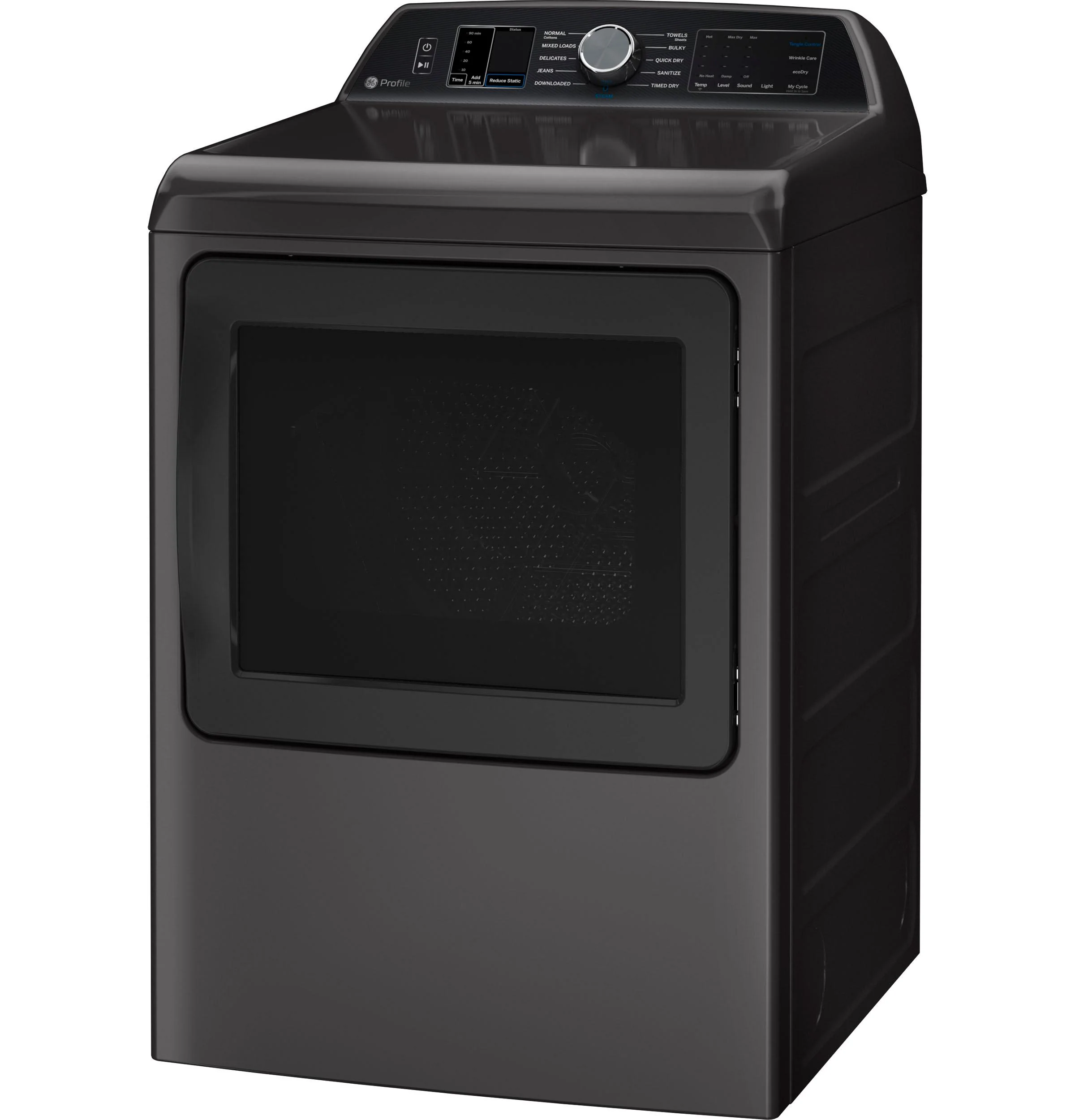 PTD70GBPTDG GE Profile™ ENERGY STAR® 7.4 cu. ft. Capacity Smart aluminized alloy drum Gas Dryer with Sanitize Cycle and Sensor Dry - Image 4