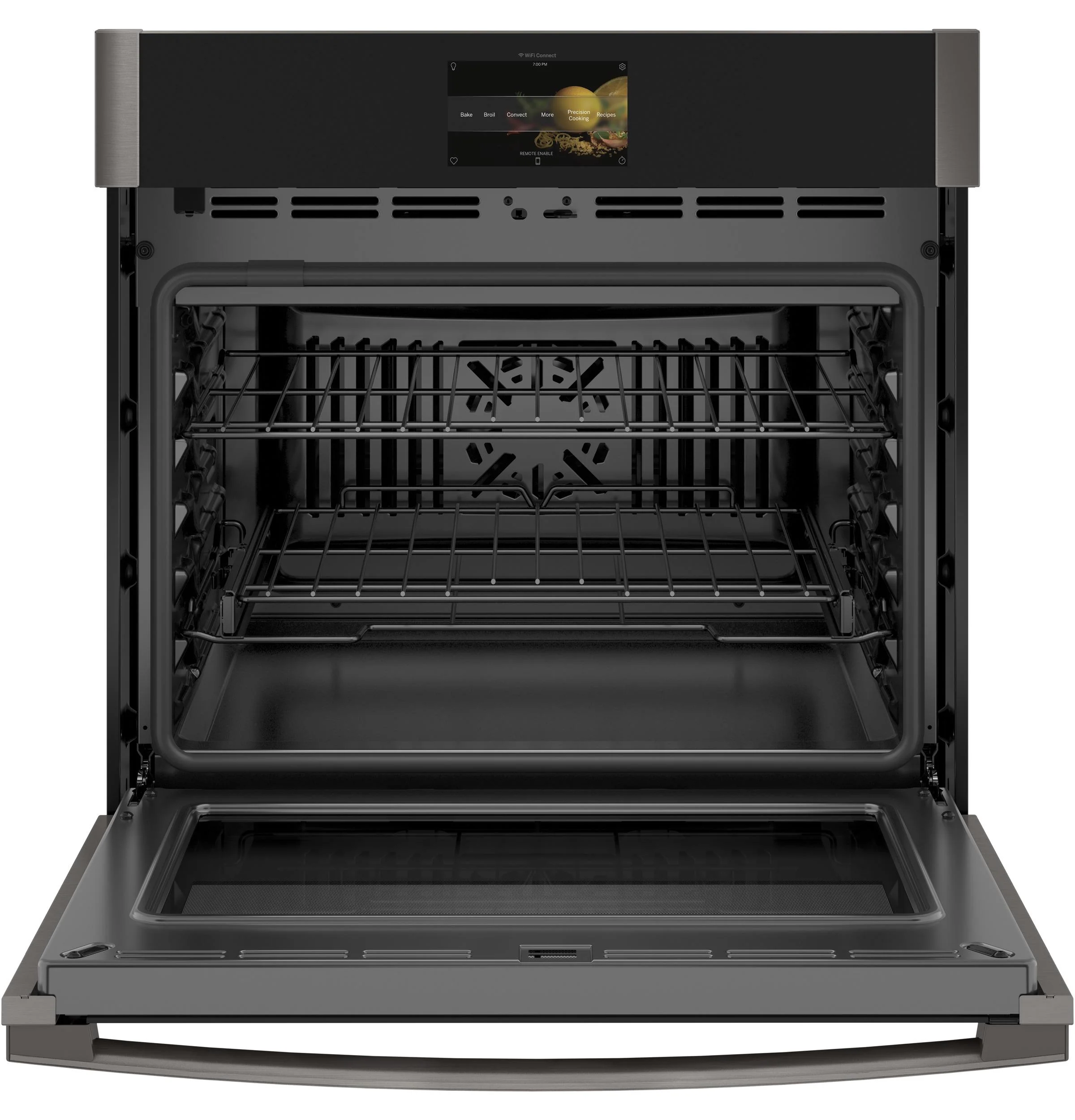 PTS7000BNTS GE Profile™ 30" Smart Built-In Convection Single Wall Oven with No Preheat Air Fry and Precision Cooking - Image 2