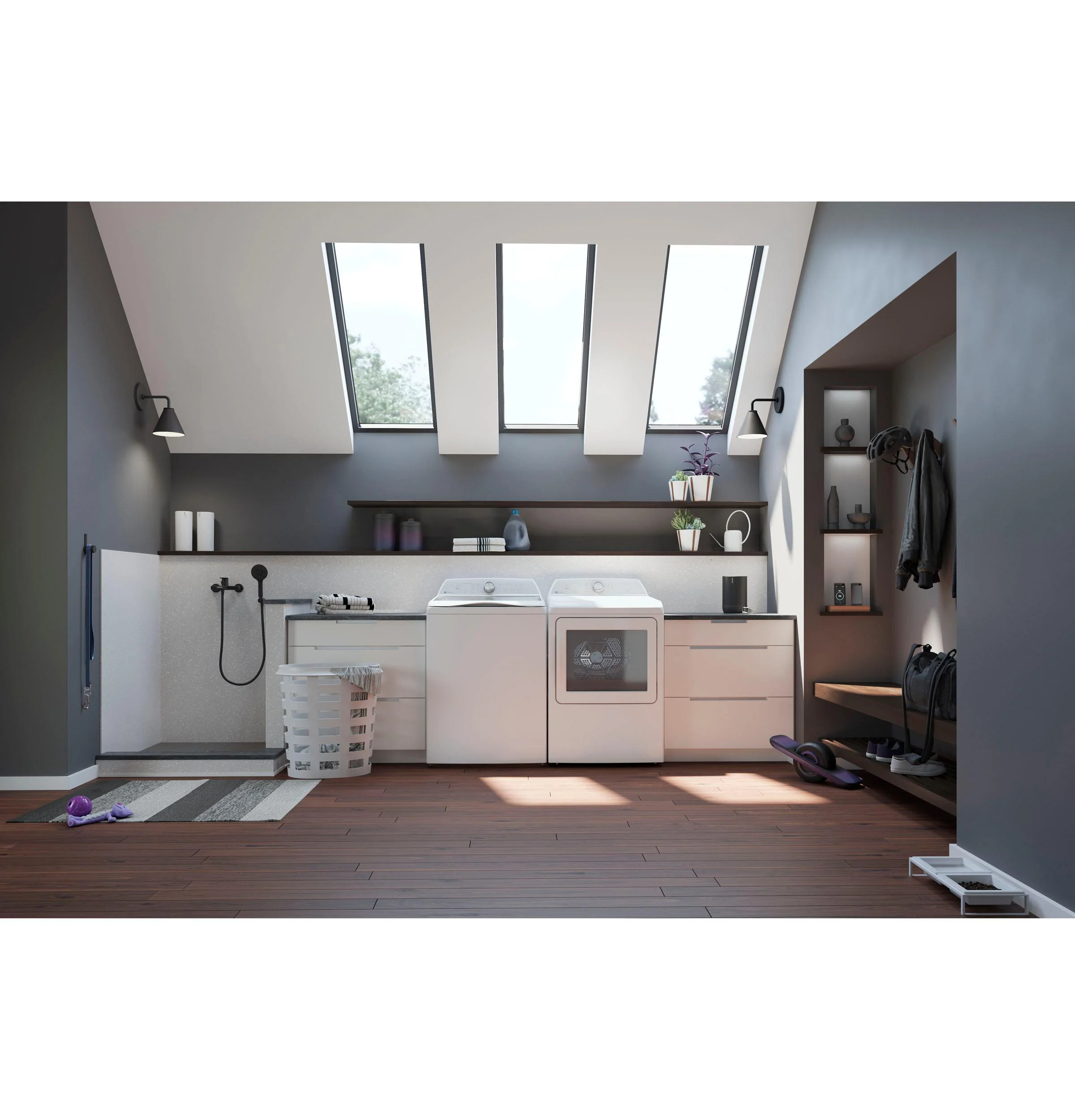 PTW600BSRWS GE Profile™ ENERGY STAR® 5.0 cu. ft. Capacity Washer with Smarter Wash Technology and FlexDispense™ - Image 28